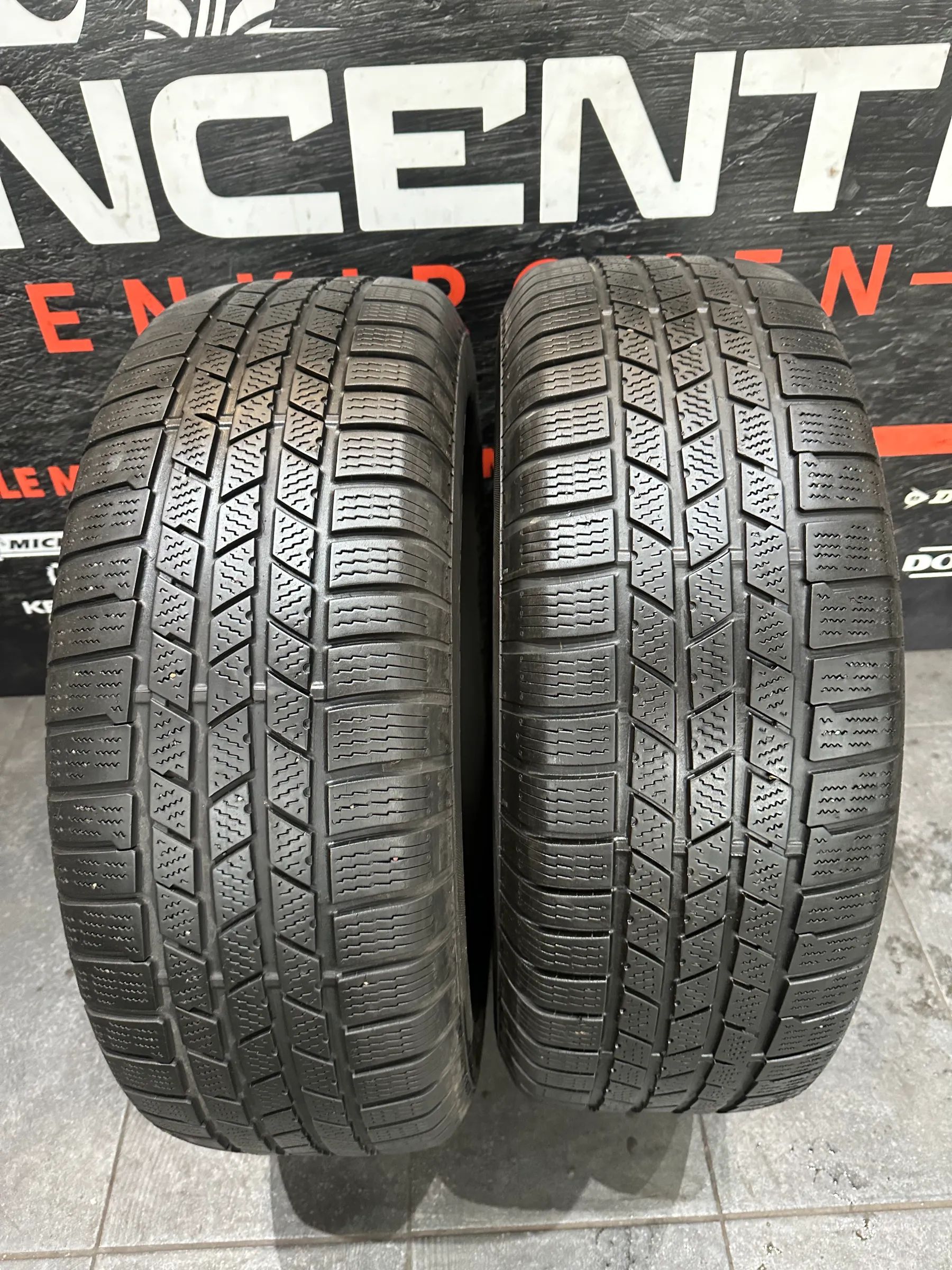 2x Winterreifen 265/70 R16 113T Continental 2016 5mm
