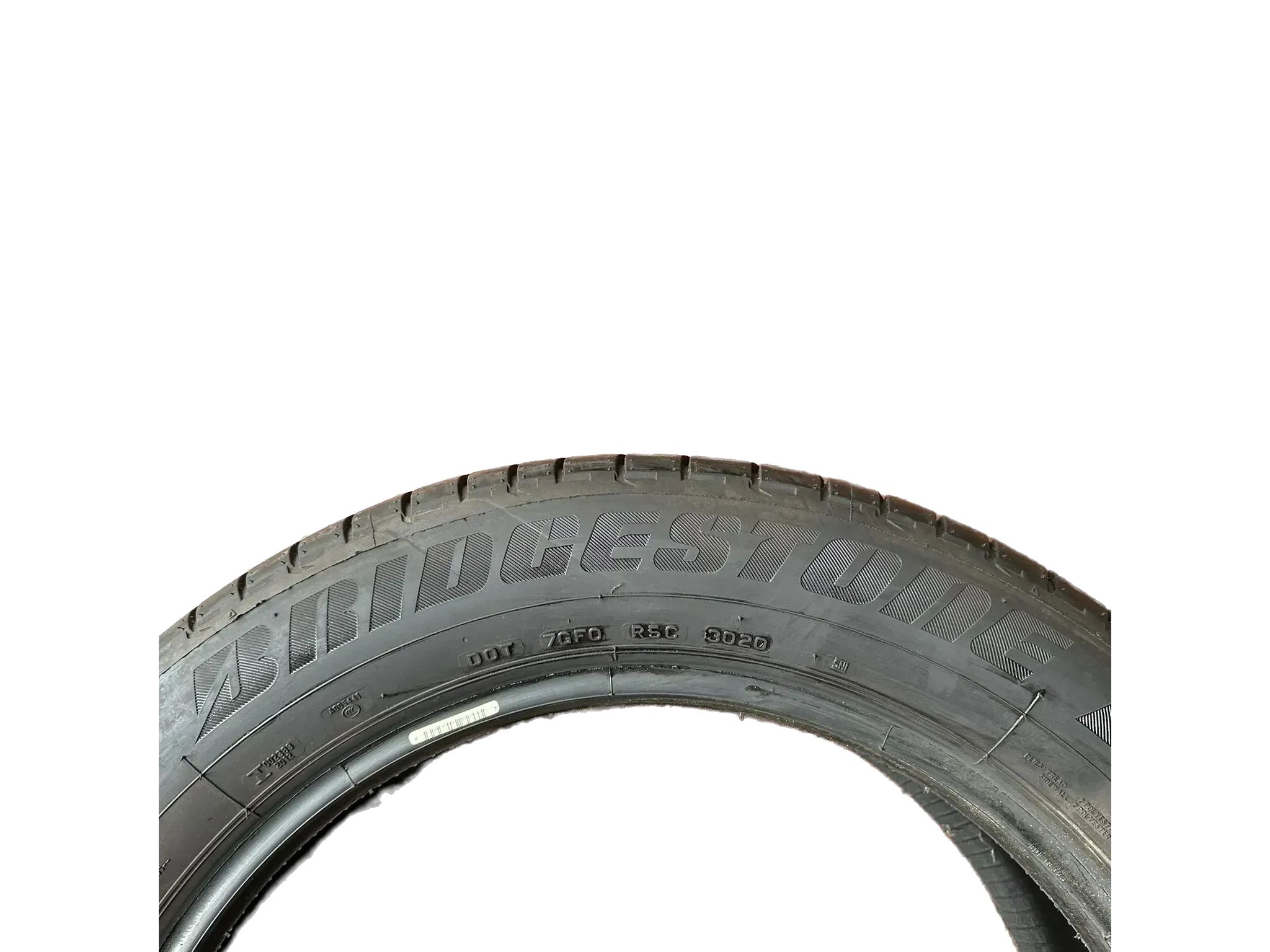 2x Sommerreifen 235/55 R19 101V Bridgestone 2020 6mm