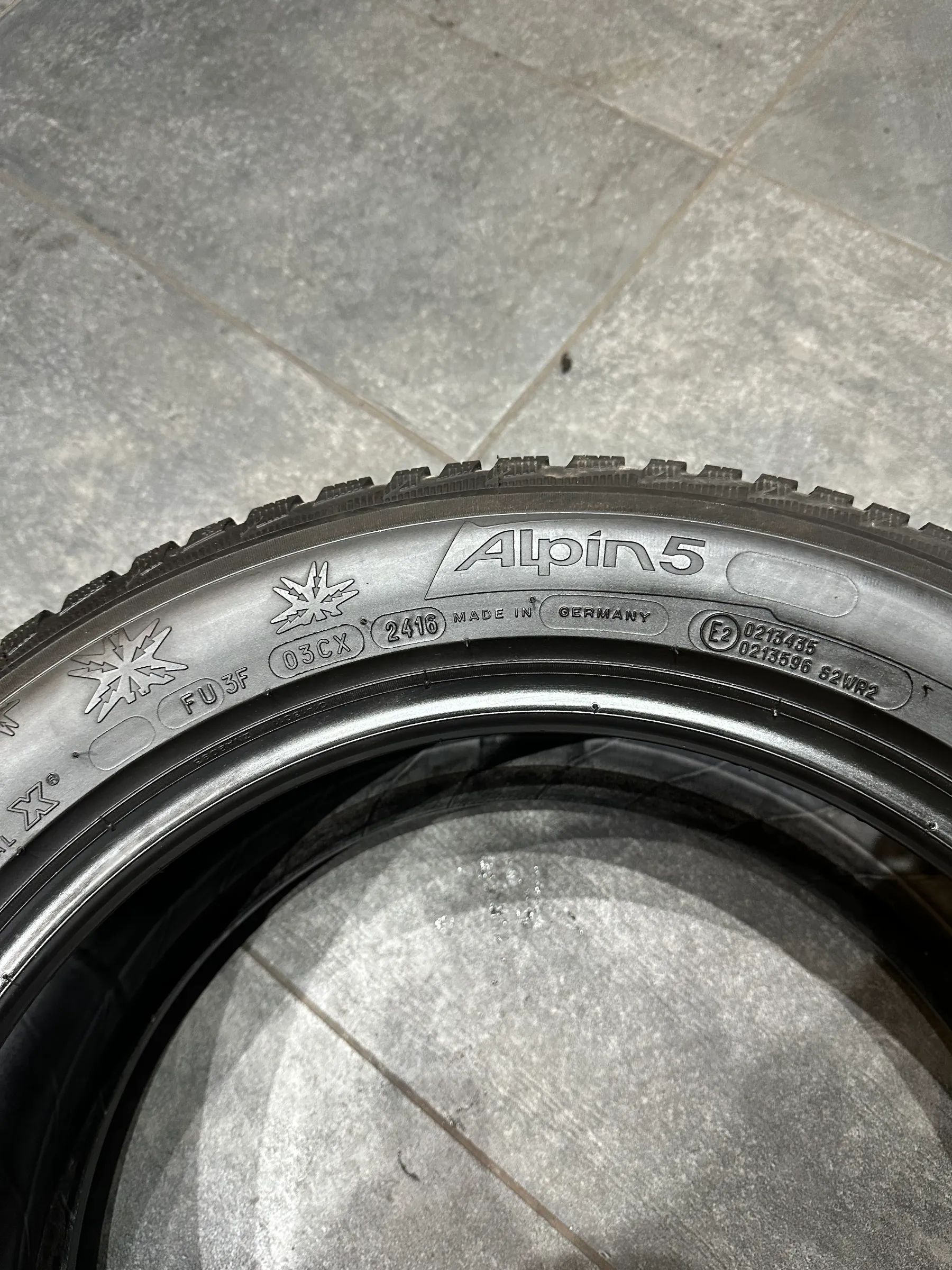 2x Winterreifen 215/55 R17 94H Michelin 2016 5mm