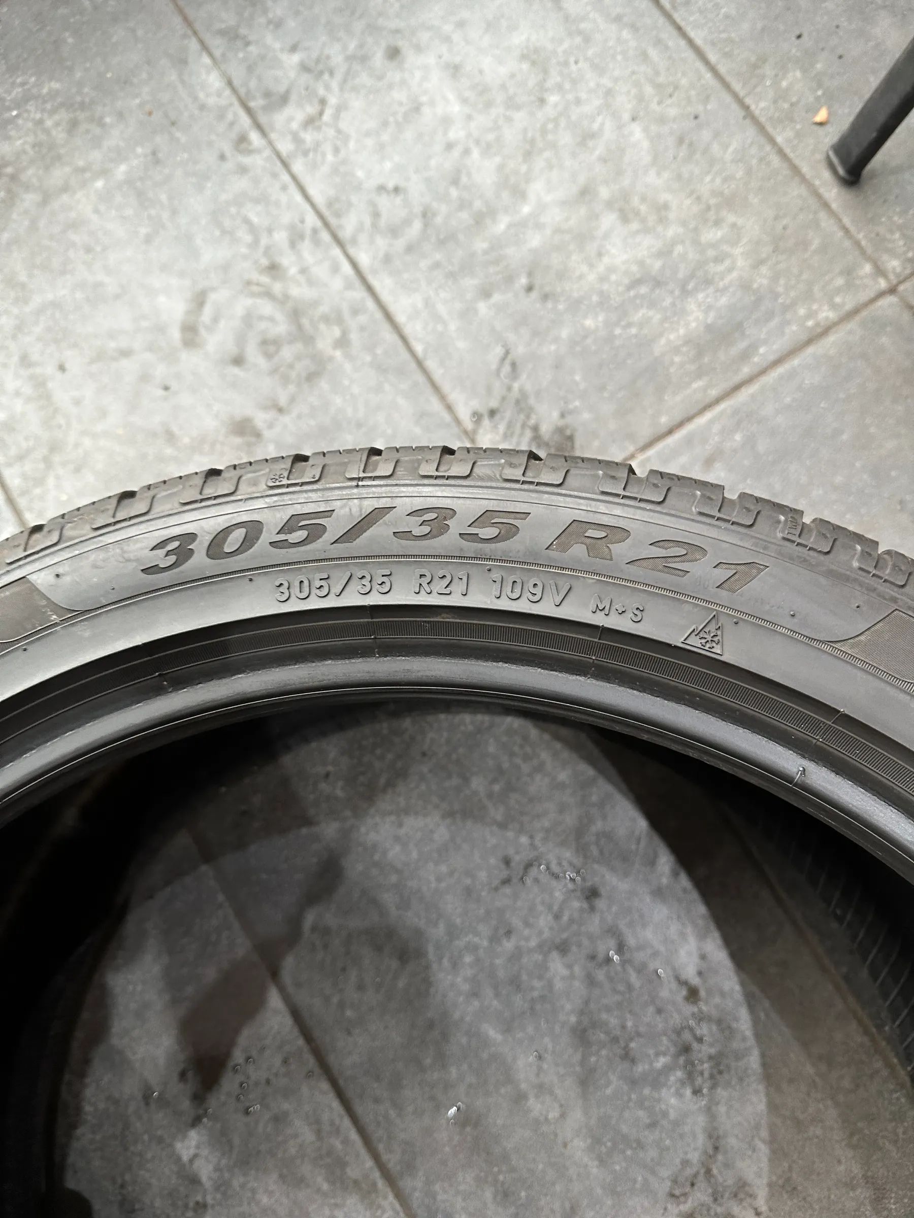 2x Winterreifen 305/35 R21 109V Pirelli 2017 6mm