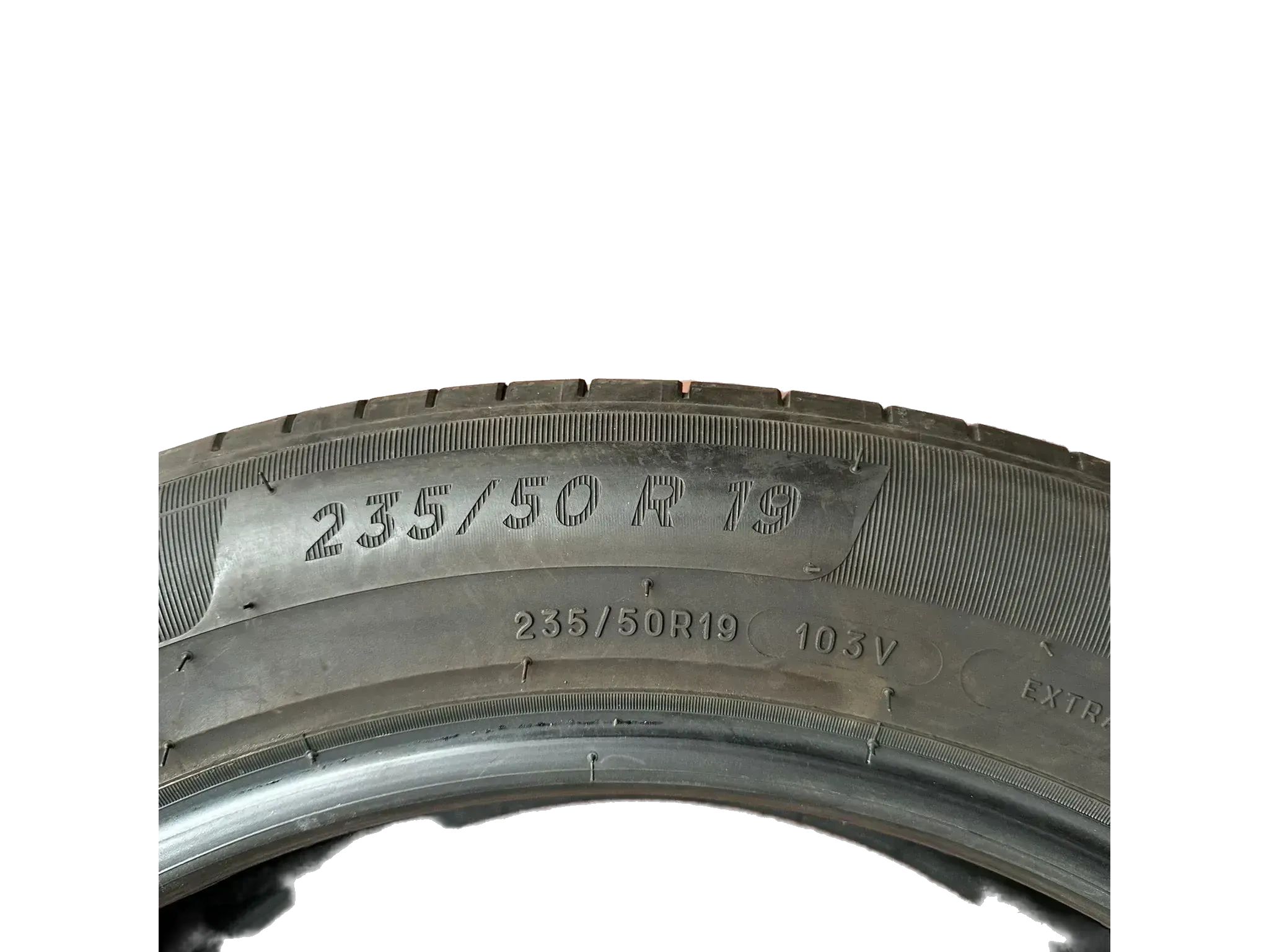 4x Sommerreifen 235/50 R19 103V Michelin 2021 6mm