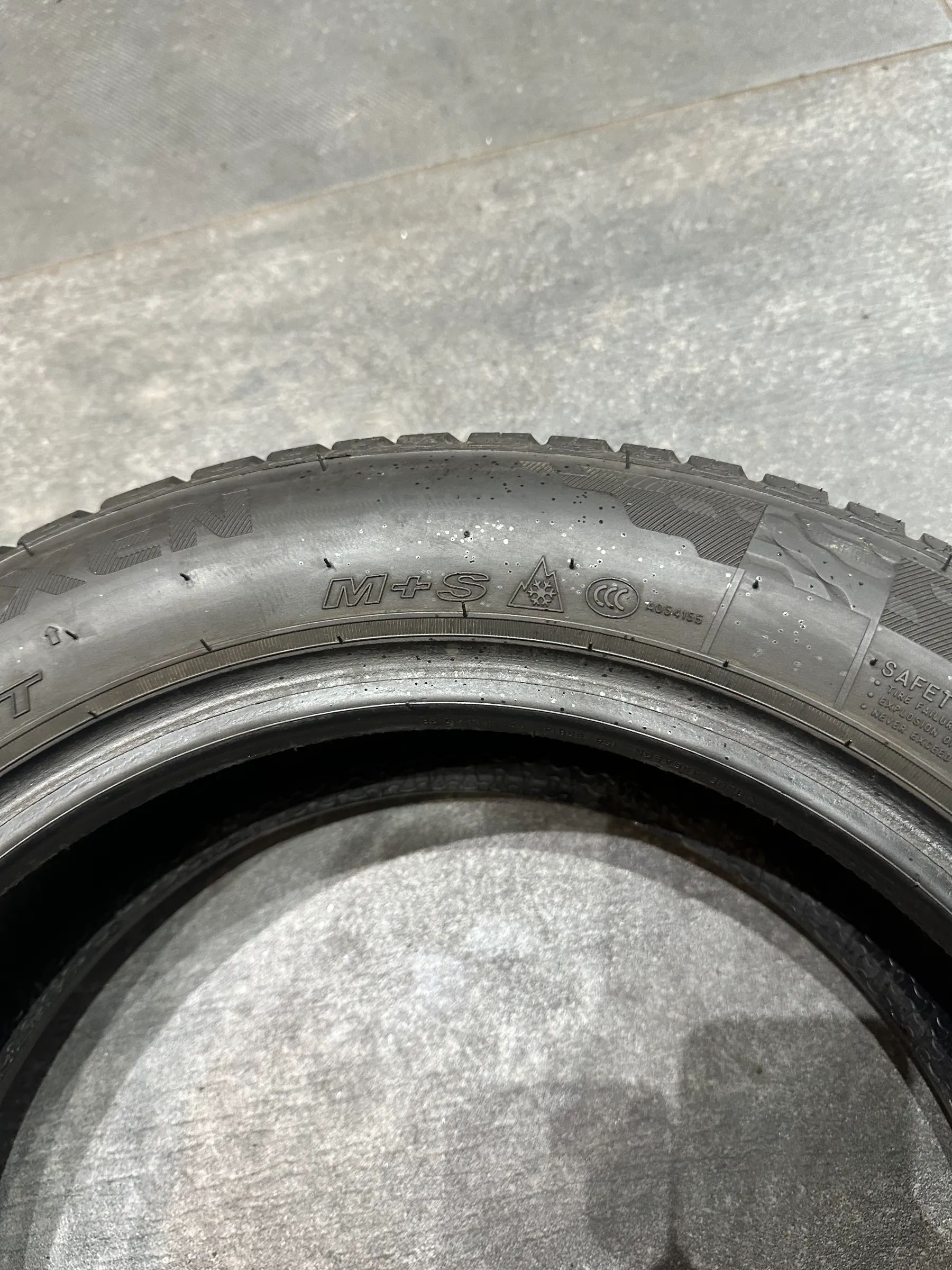 2x Allwetterreifen 155/70 R14 75T Nexen 2021 7,2mm