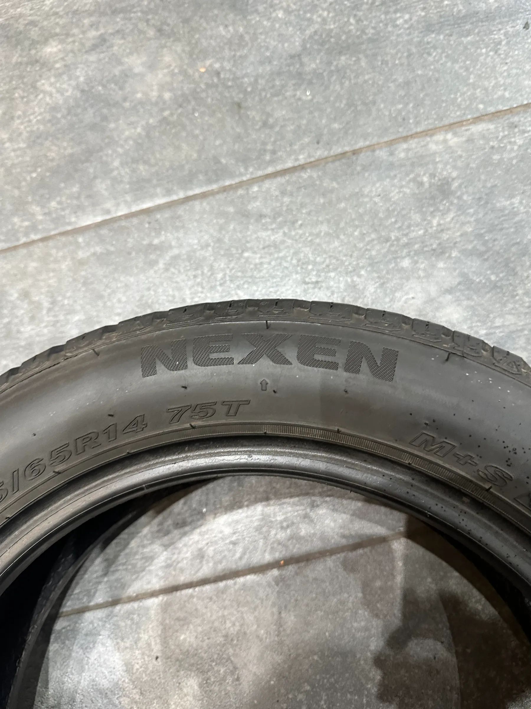 2x Allwetterreifen 155/70 R14 75T Nexen 2021 7,2mm
