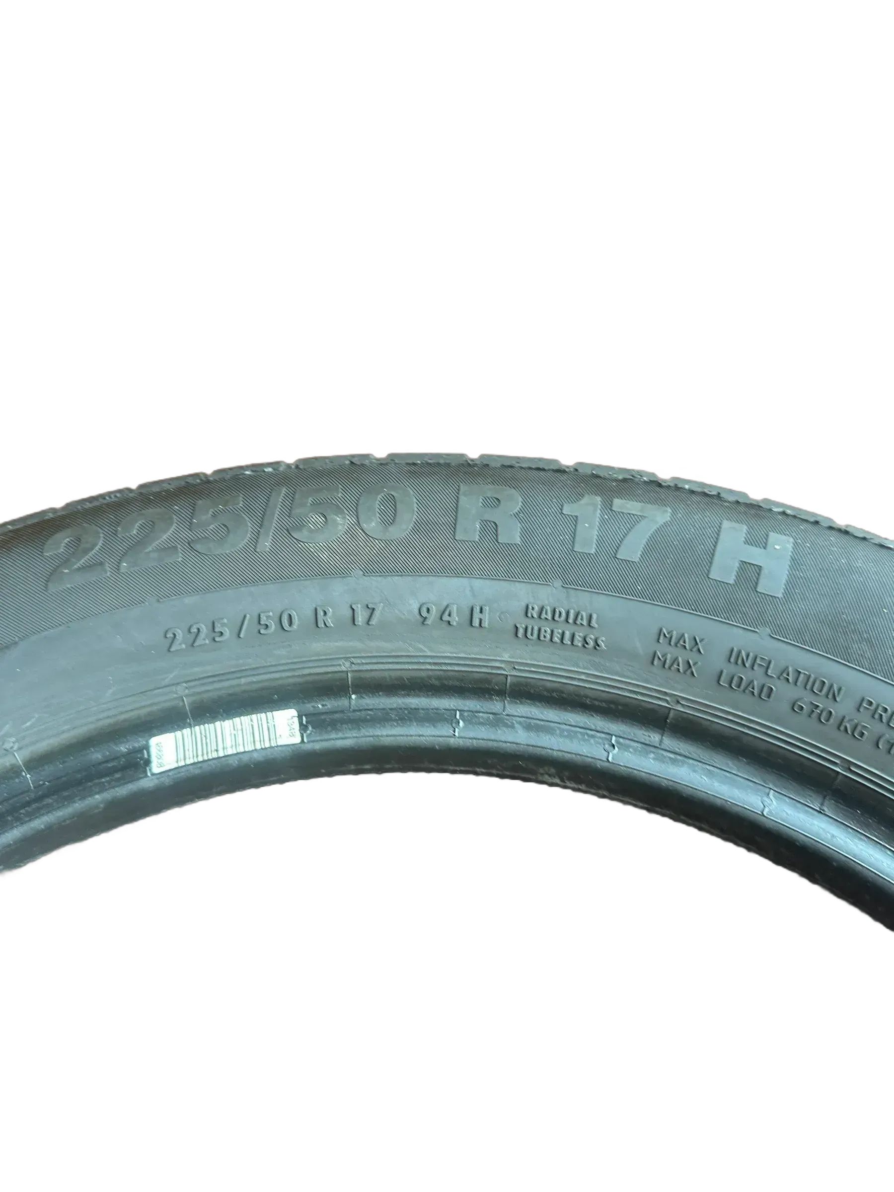 2x Sommerreifen 225/50 R17 94H Continental 2020 6,5mm