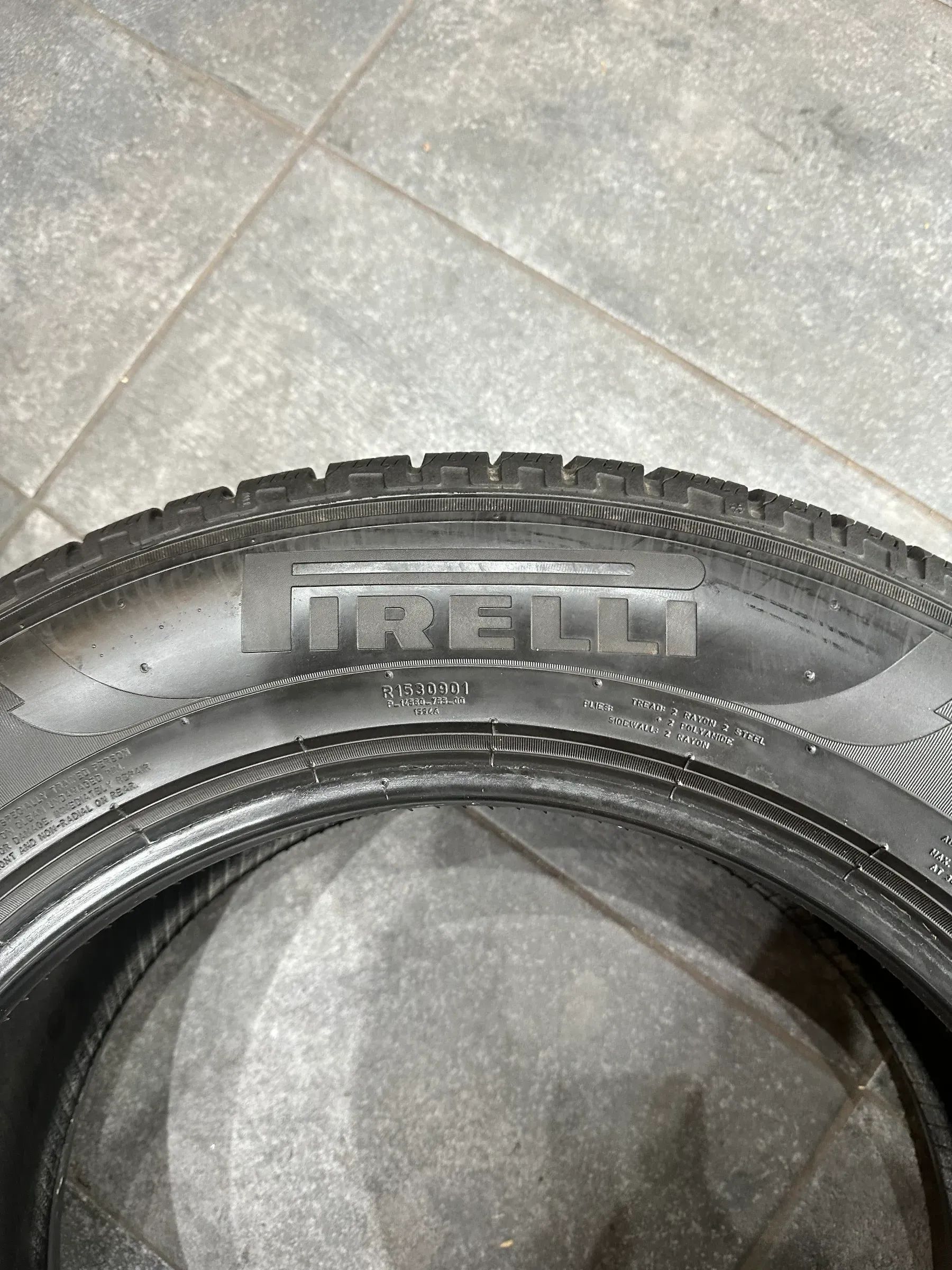 2x Winterreifen 235/60 R18 107H Pirelli 2018 5,5mm