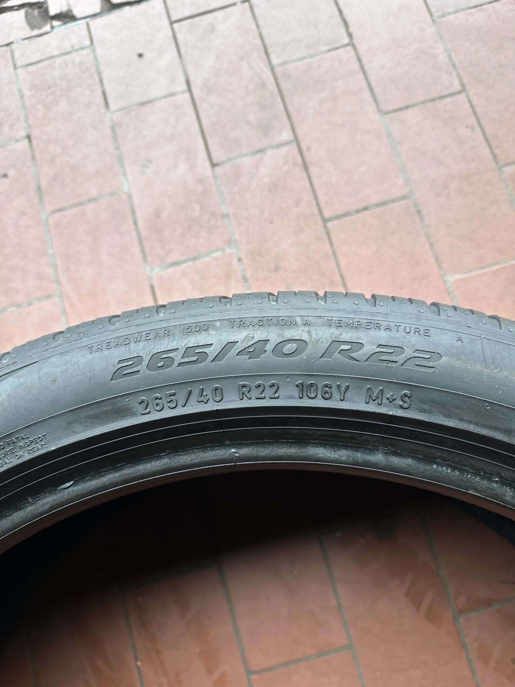 2x Allwetterreifen 265/40 R22 106Y Pirelli SCORPION ZERO 2020 5,5mm