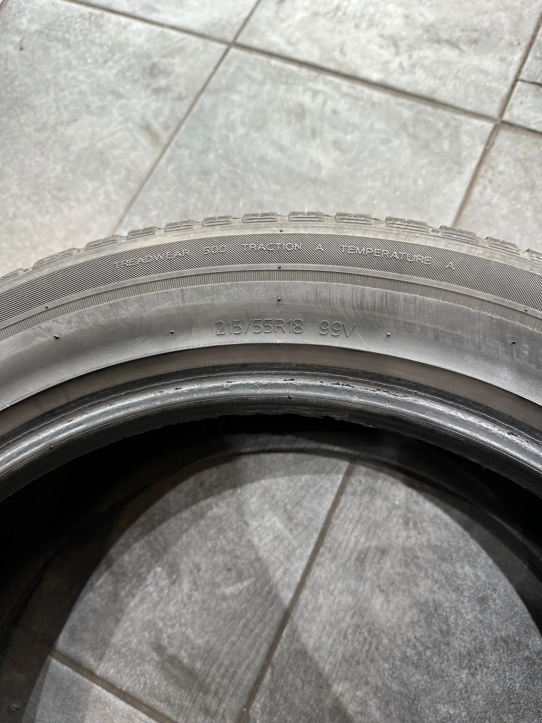 2x Allwetterreifen 215/55 R18 99V Hankook 2021 5,5mm