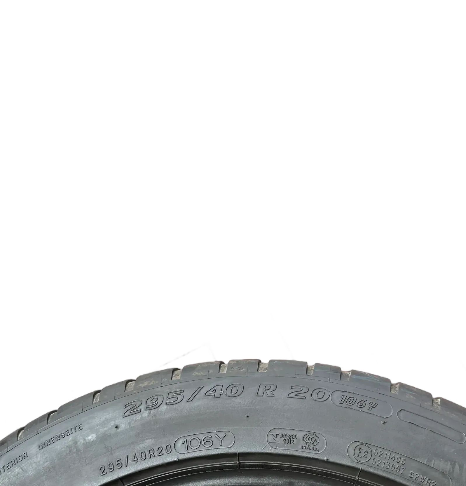 2x Sommerreifen 295/40 R20 106Y Michelin 2018 4,6mm