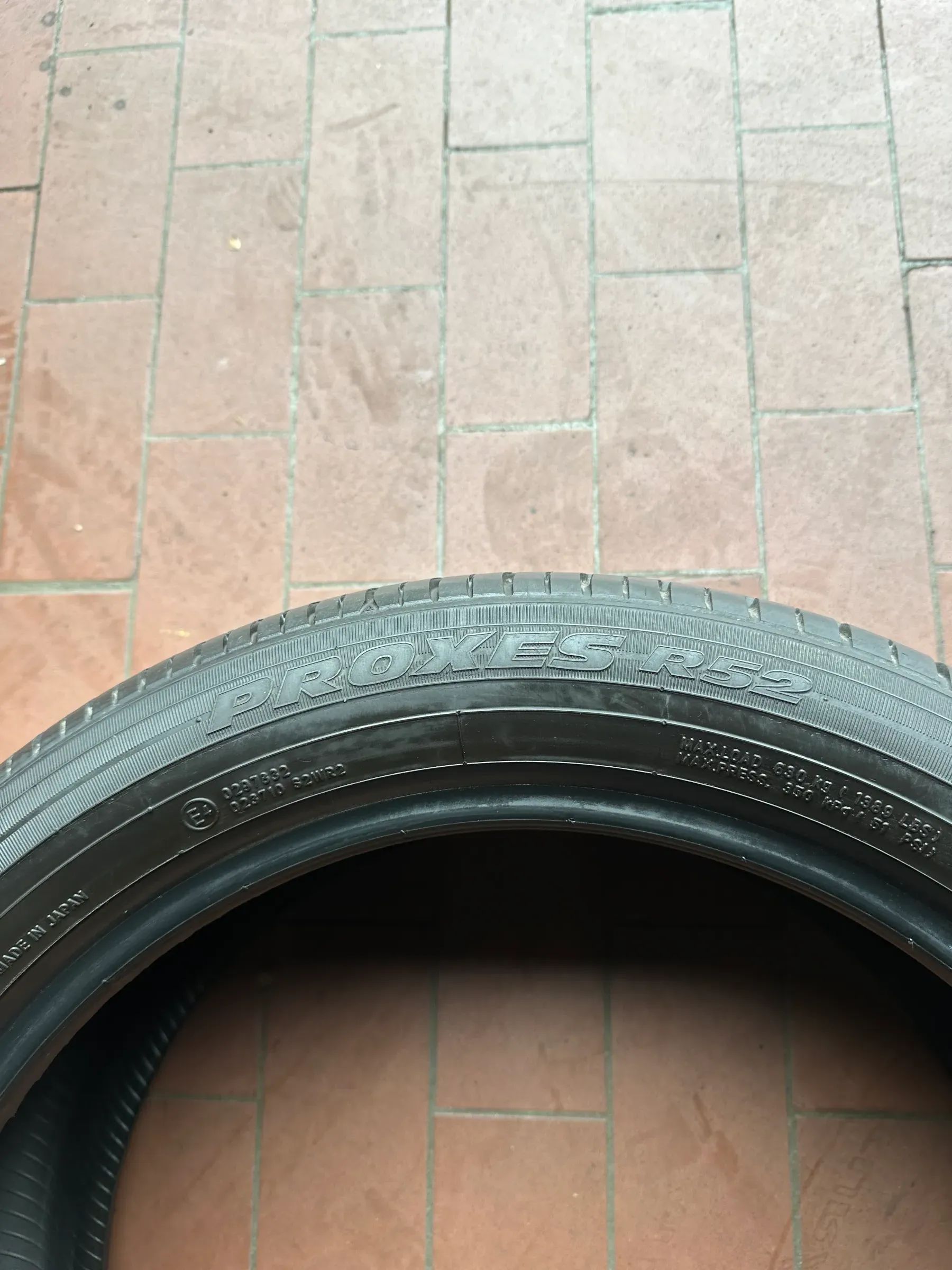 4x Sommerreifen 215/50 R18 92V Toyo PROXES R52 2018 6,8mm