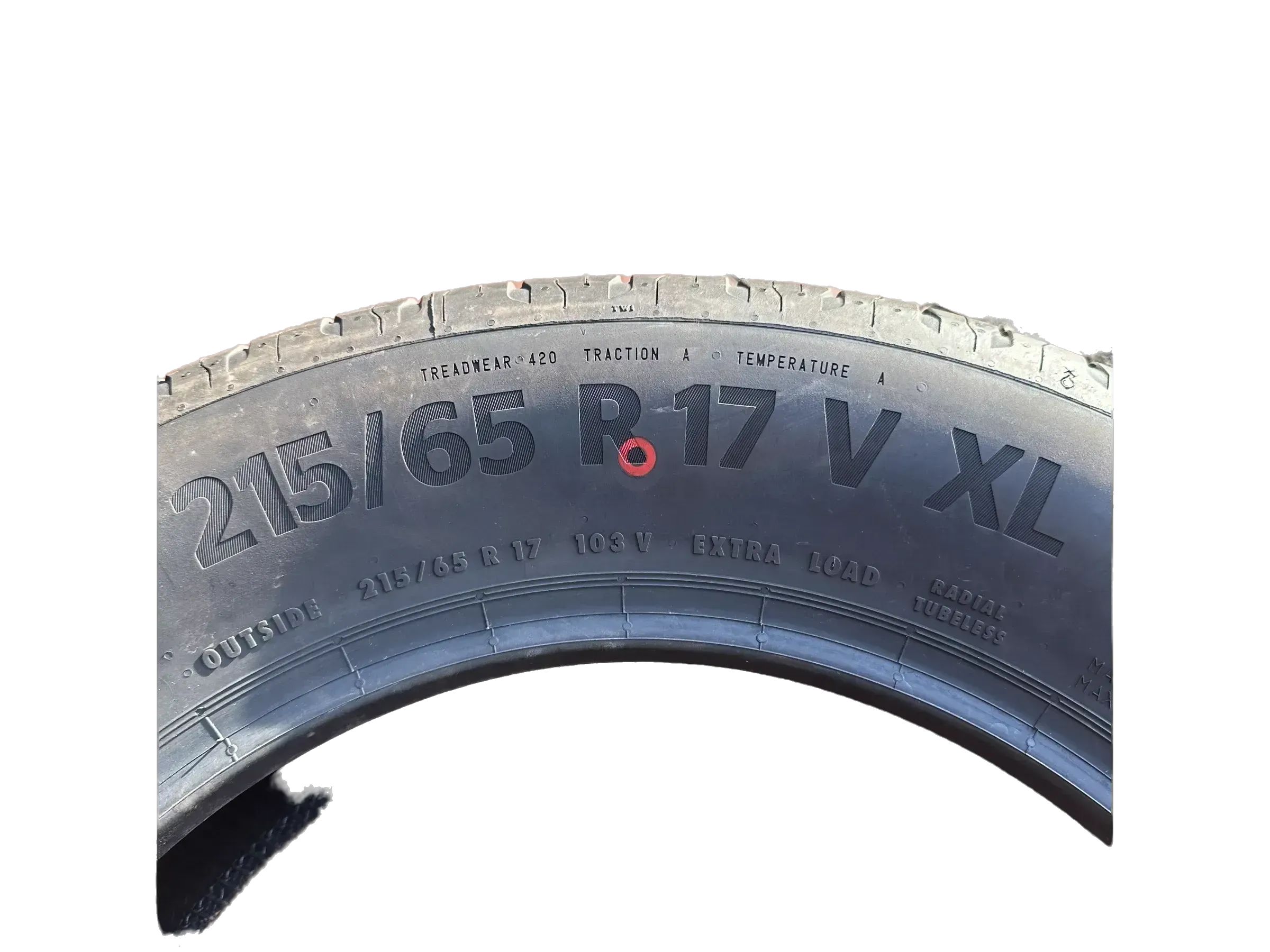 4x Sommerreifen 215/65 R17 103V Continental 2020 6,5