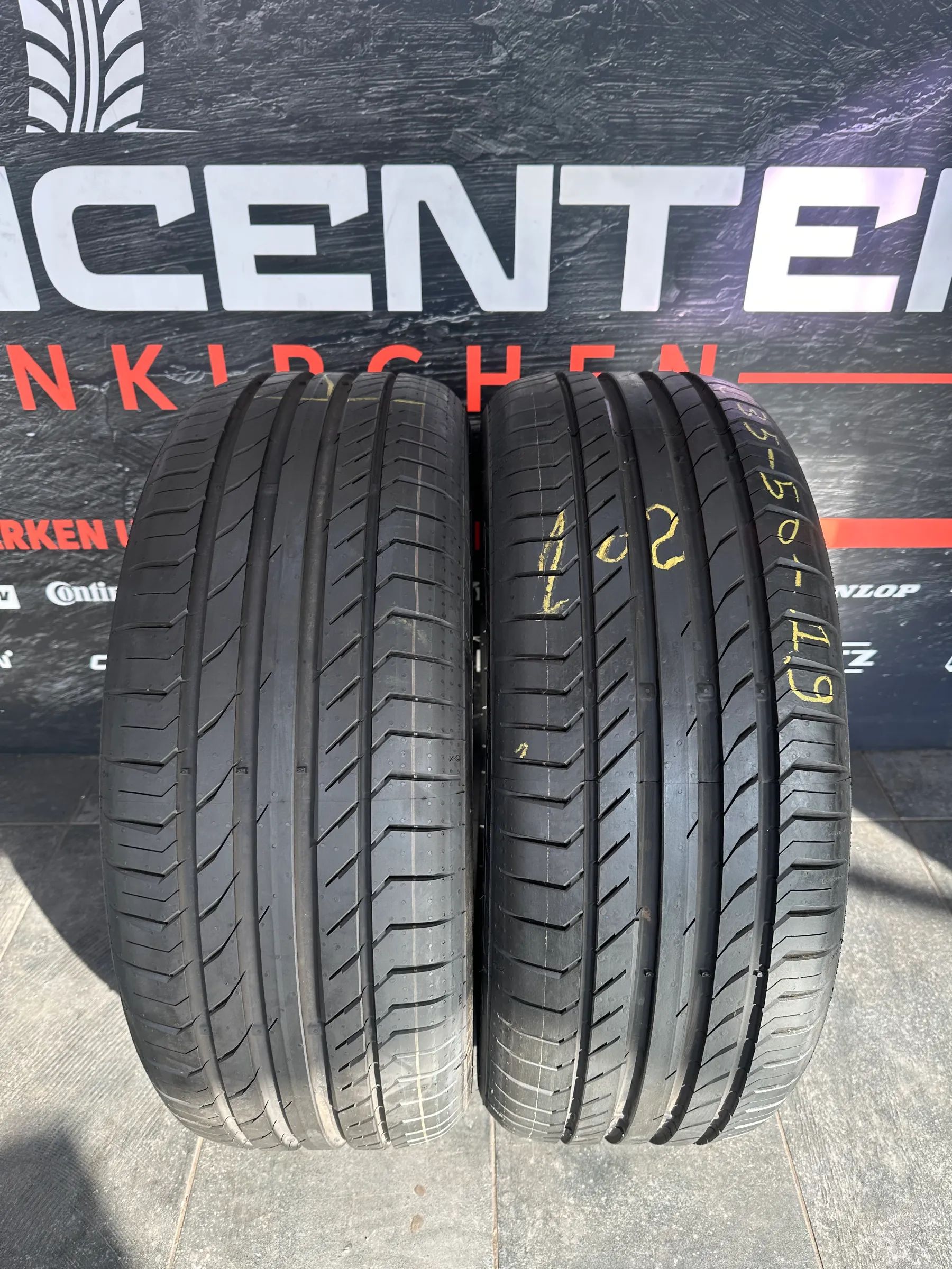 4x Sommerreifen 235/50 R19 99V Continental 2018 8mm