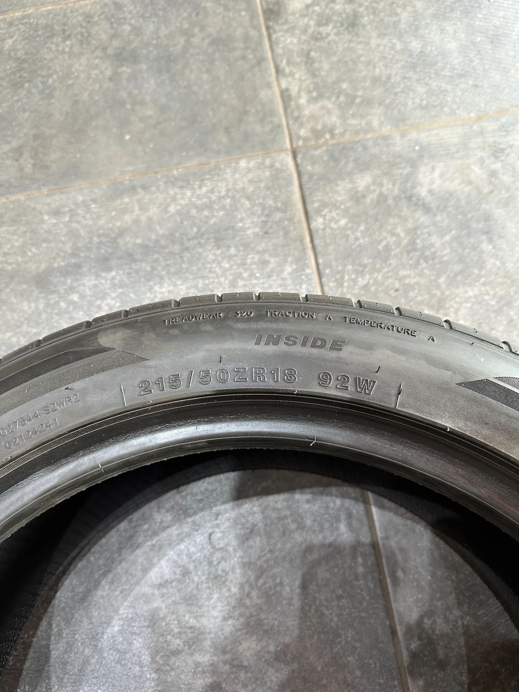 2x Sommerreifen 215 /50 R18 92W Tracmah 2020 5,8mm