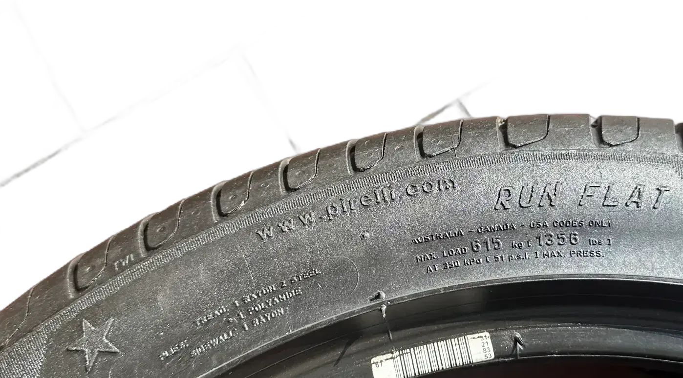 2x Sommerreifen 225/45 R18 91Y* RF Pirelli 2019 Runflat 6mm