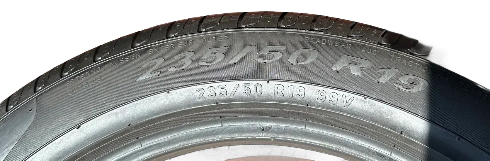 4x Sommerreifen 235/50 R19 99V Pirelli 2021 7mm