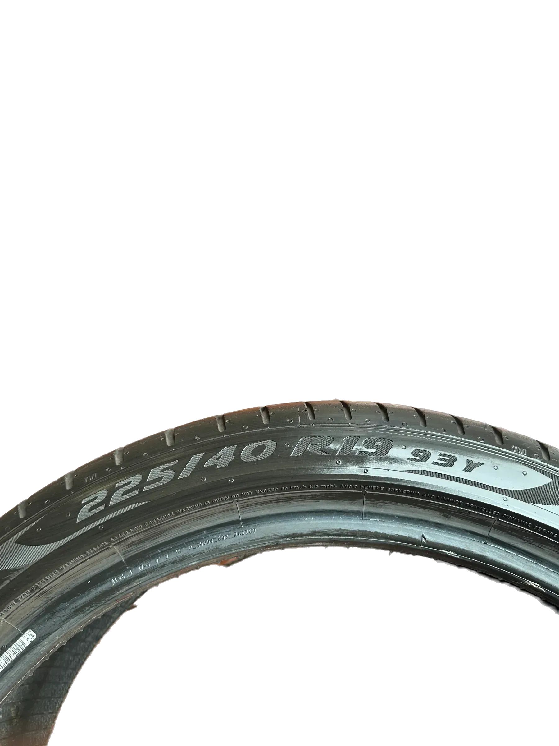 Pirelli Sommerreifen 2x 215/40 R19 93Y 2021 5,3 mm