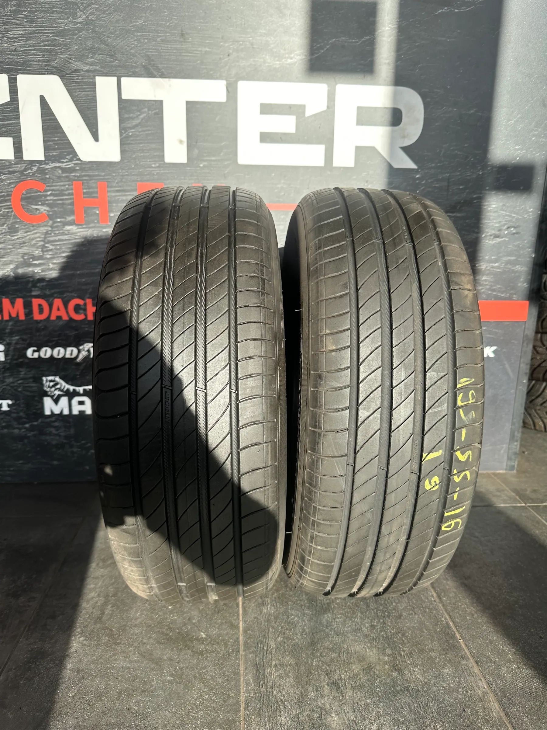2x Sommerreifen 195/55 R16 87H Michelin 2019 5,5mm