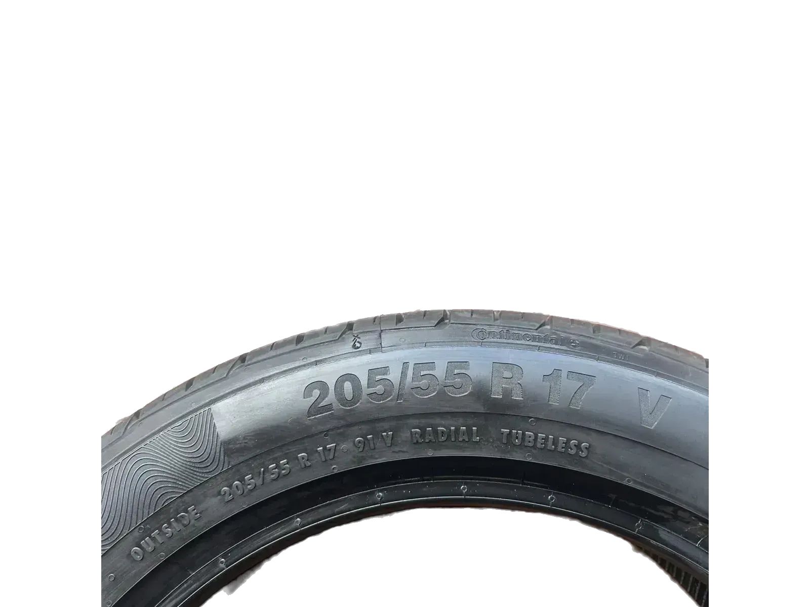 2x Sommerreifen 205/55 R17 91V Continental 2023