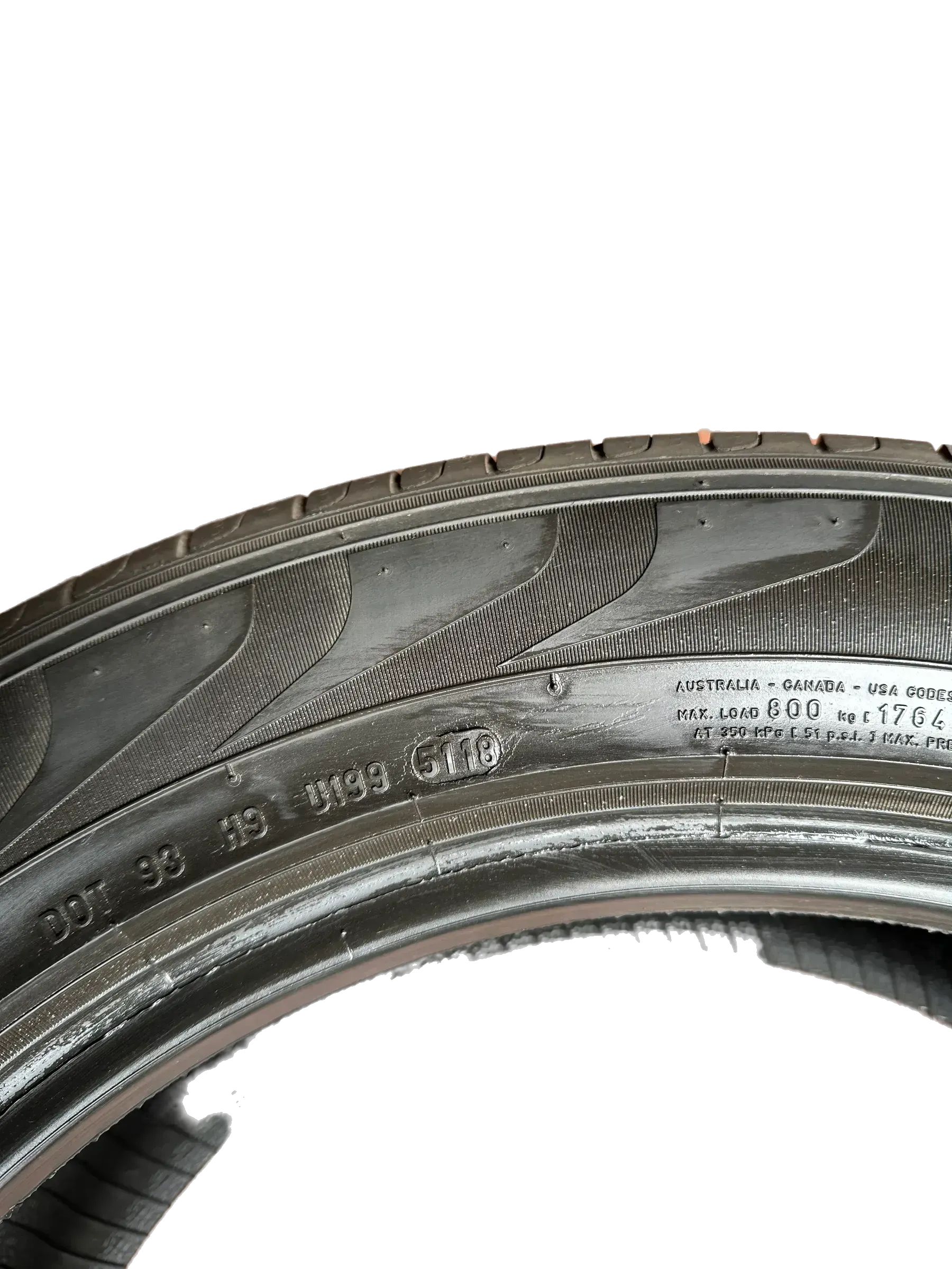 2x Sommerreifen 235/55 R18 100V Pirelli 2018 6,8mm