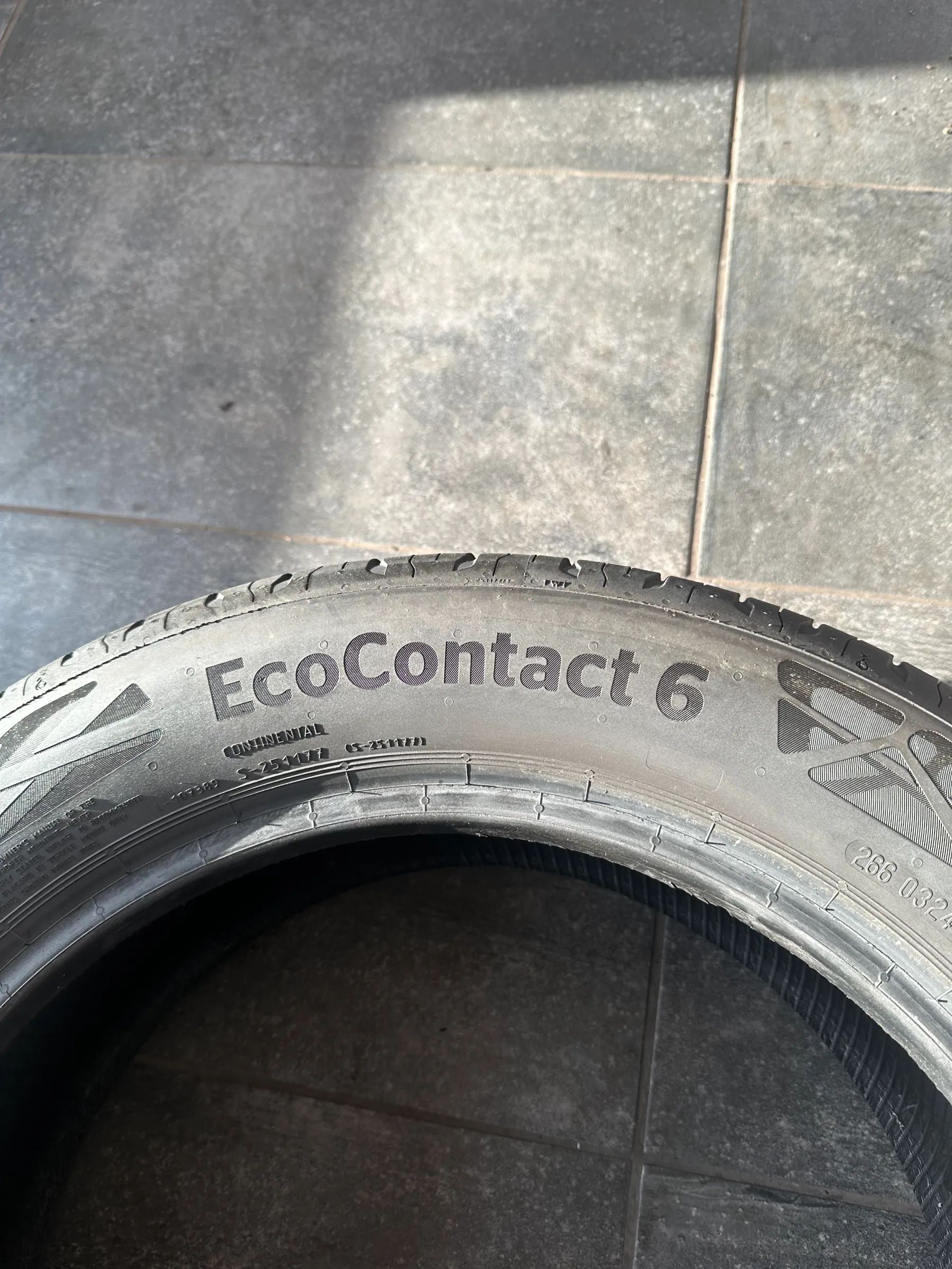 4x Sommerreifen 195/55 R16 87H Continental 2019 6mm