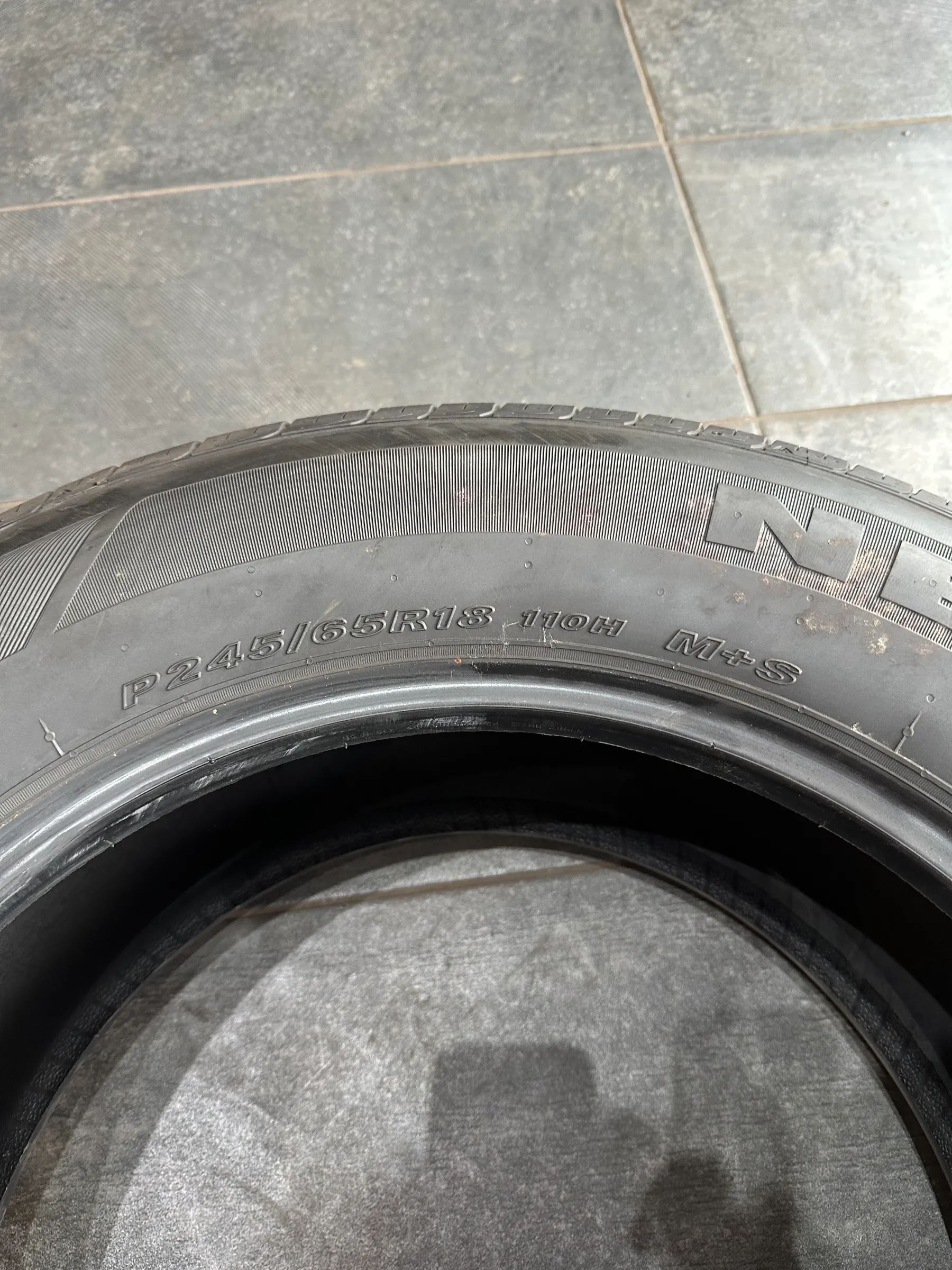 2x Sommerreifen 245/65 R18 110H Nexen 2021 7,5mm