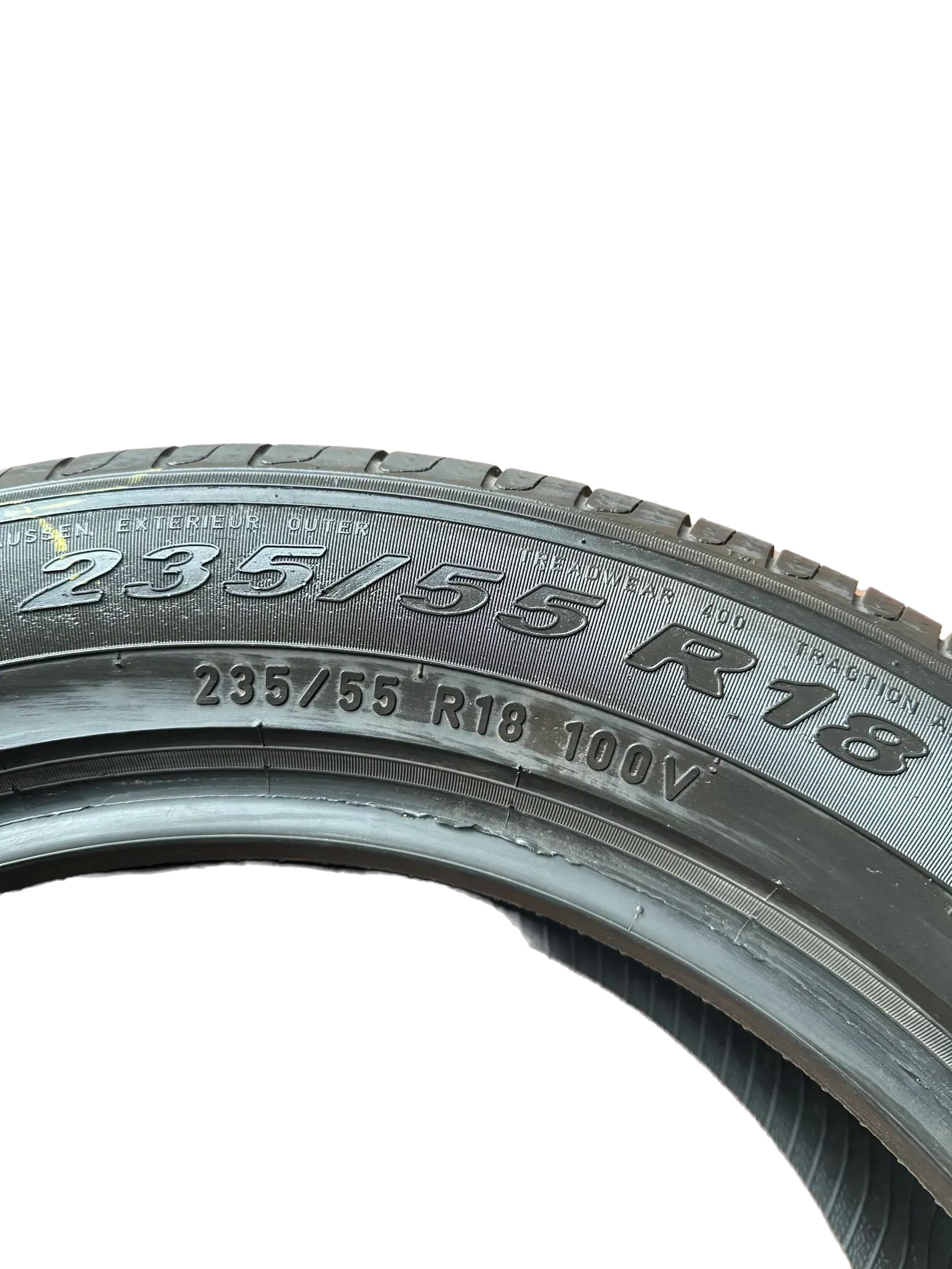 2x Sommerreifen 235/55 R18 100V Pirelli 2018 6,8mm