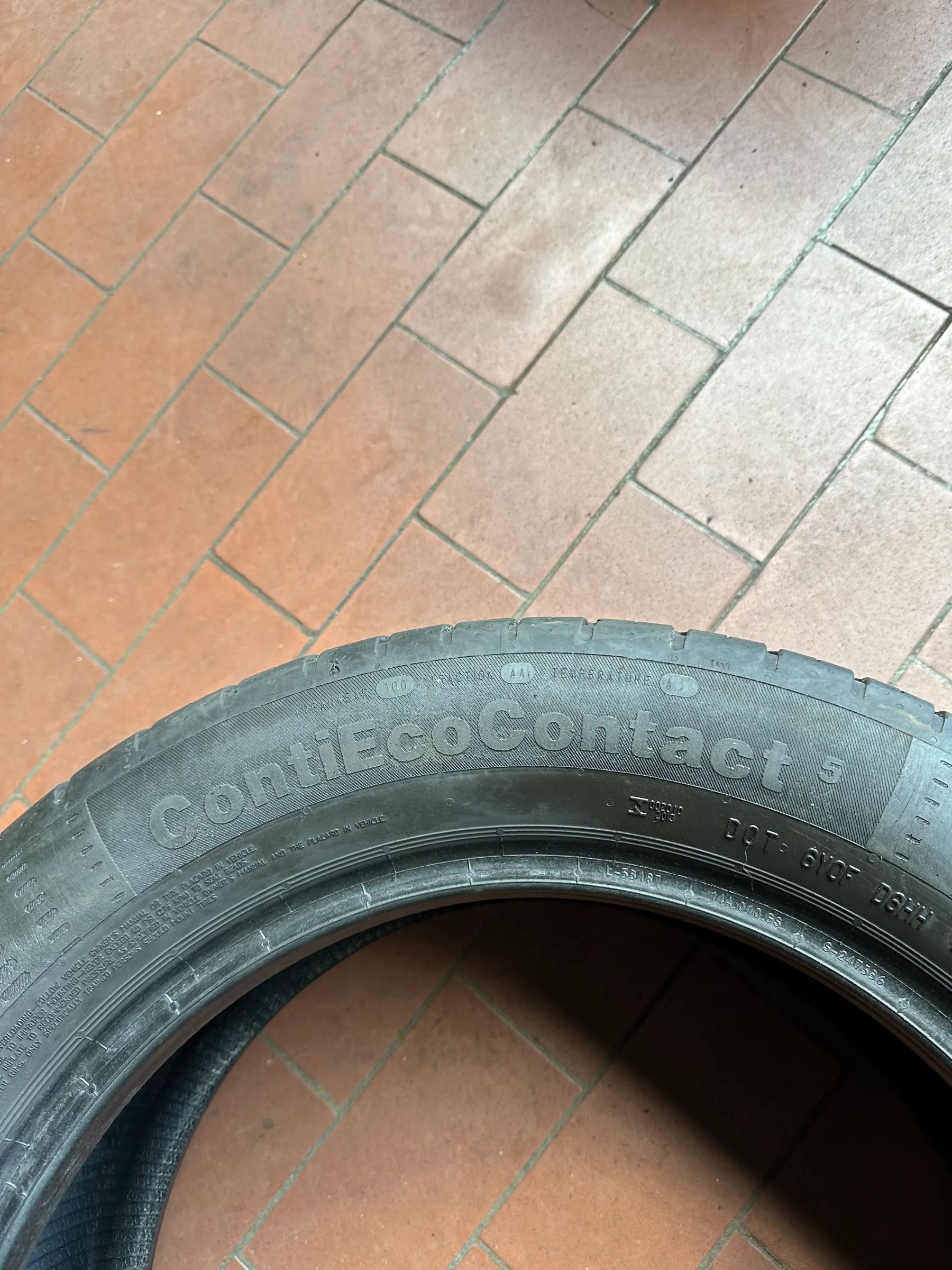 2x Sommerreifen 205/55 R16 91V Continental ContiEgoContact 2019 6,4mm