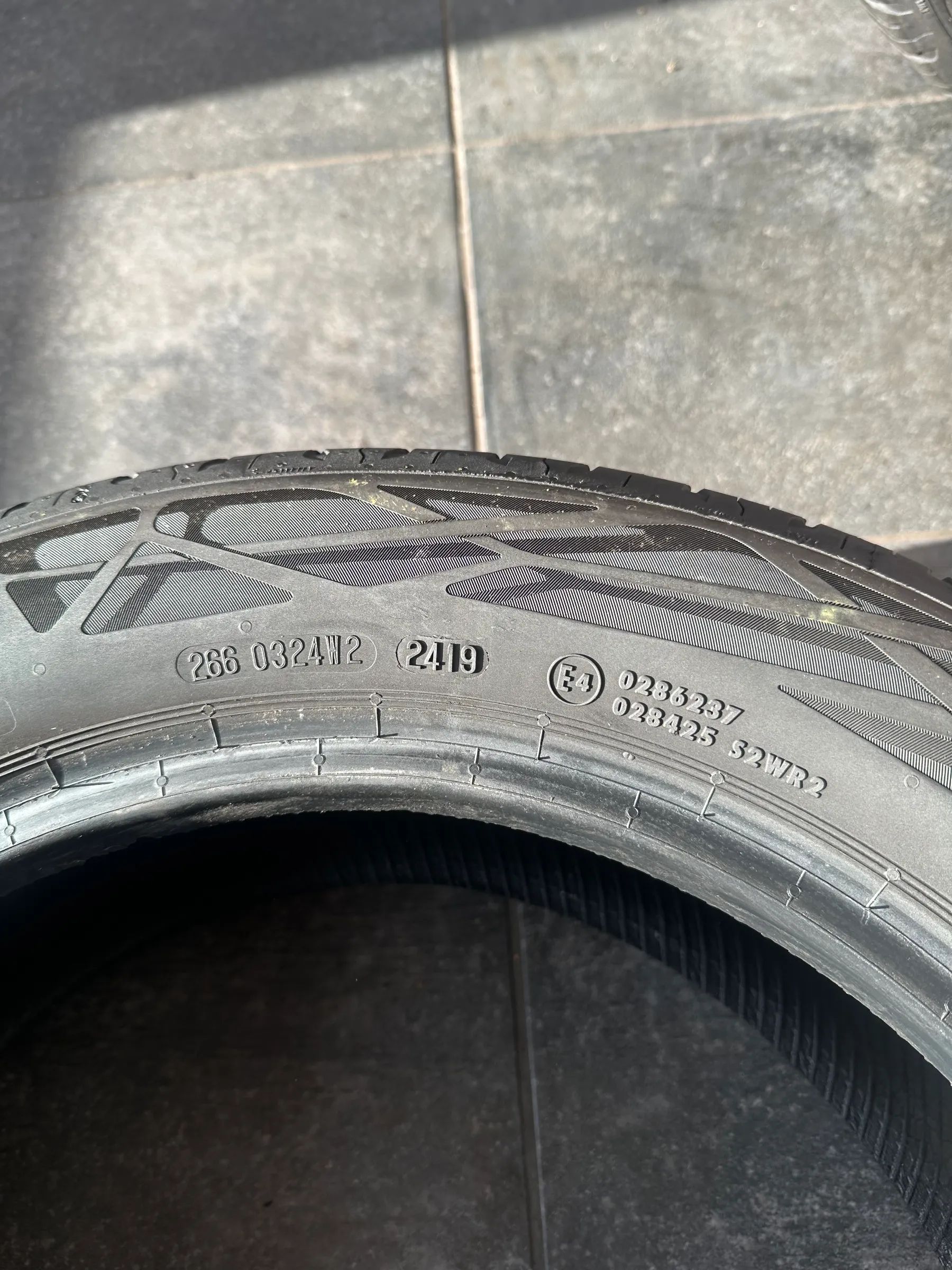 4x Sommerreifen 195/55 R16 87H Continental 2019 6mm