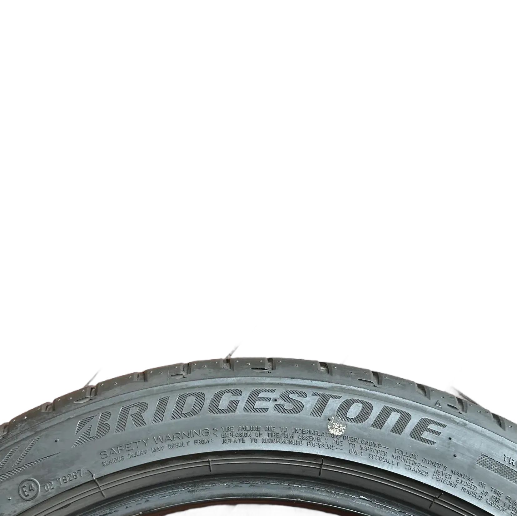 4x Sommerreifen 225/45 R19 92W Bridgestone 2017 6mm