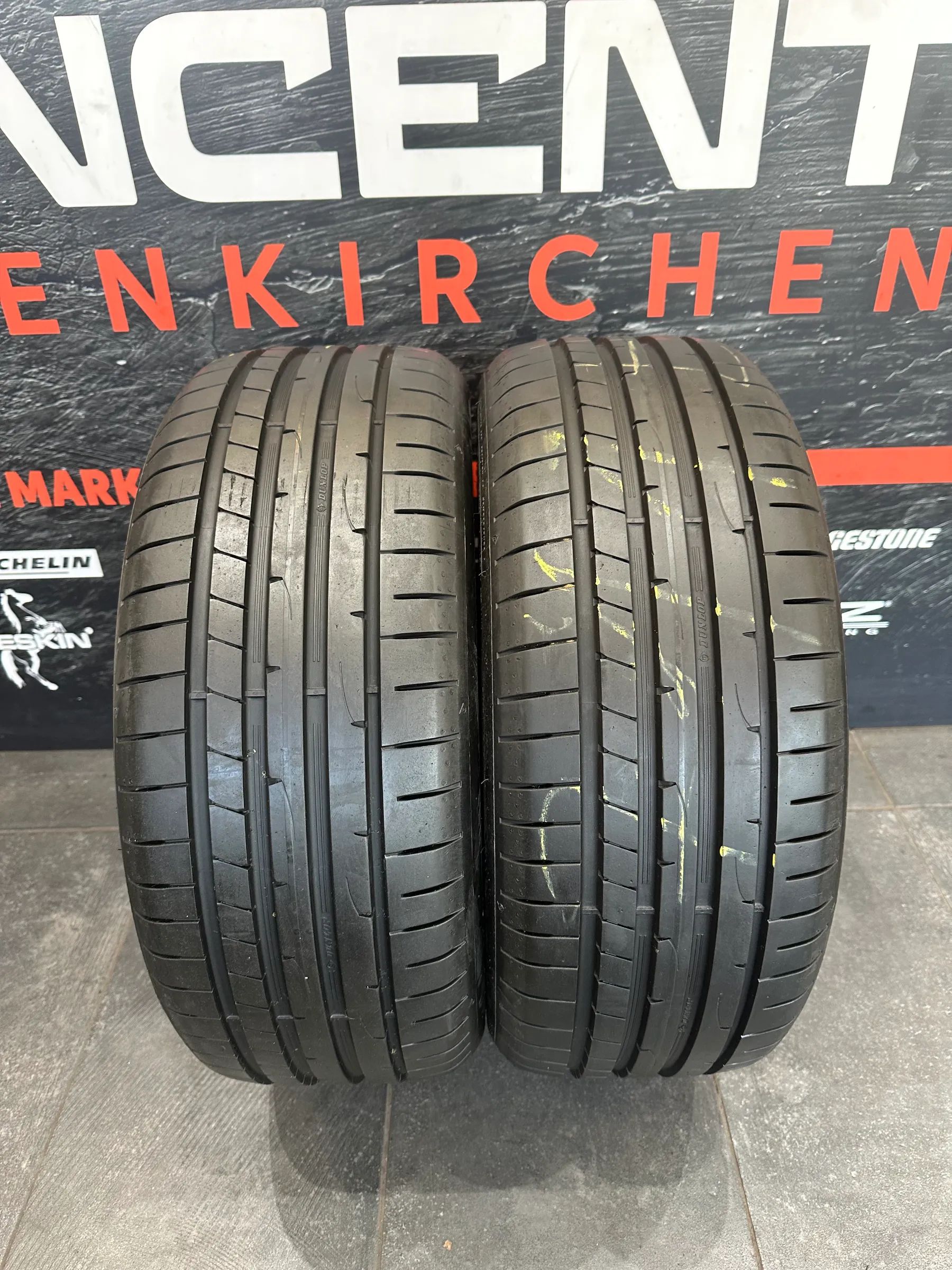 2x Sommerreifen 215/45 R17 91Y Dunlop 2016 8mm