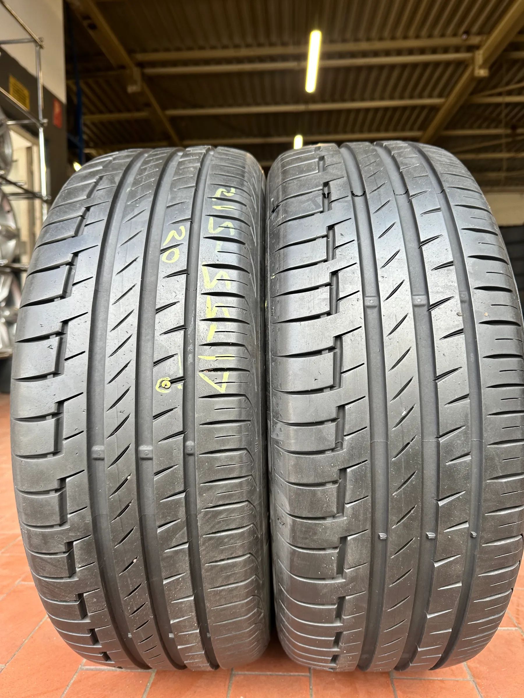 2x Sommerreifen 215/55 R17 94V Continental PremiumContact6 2020 6,5mm