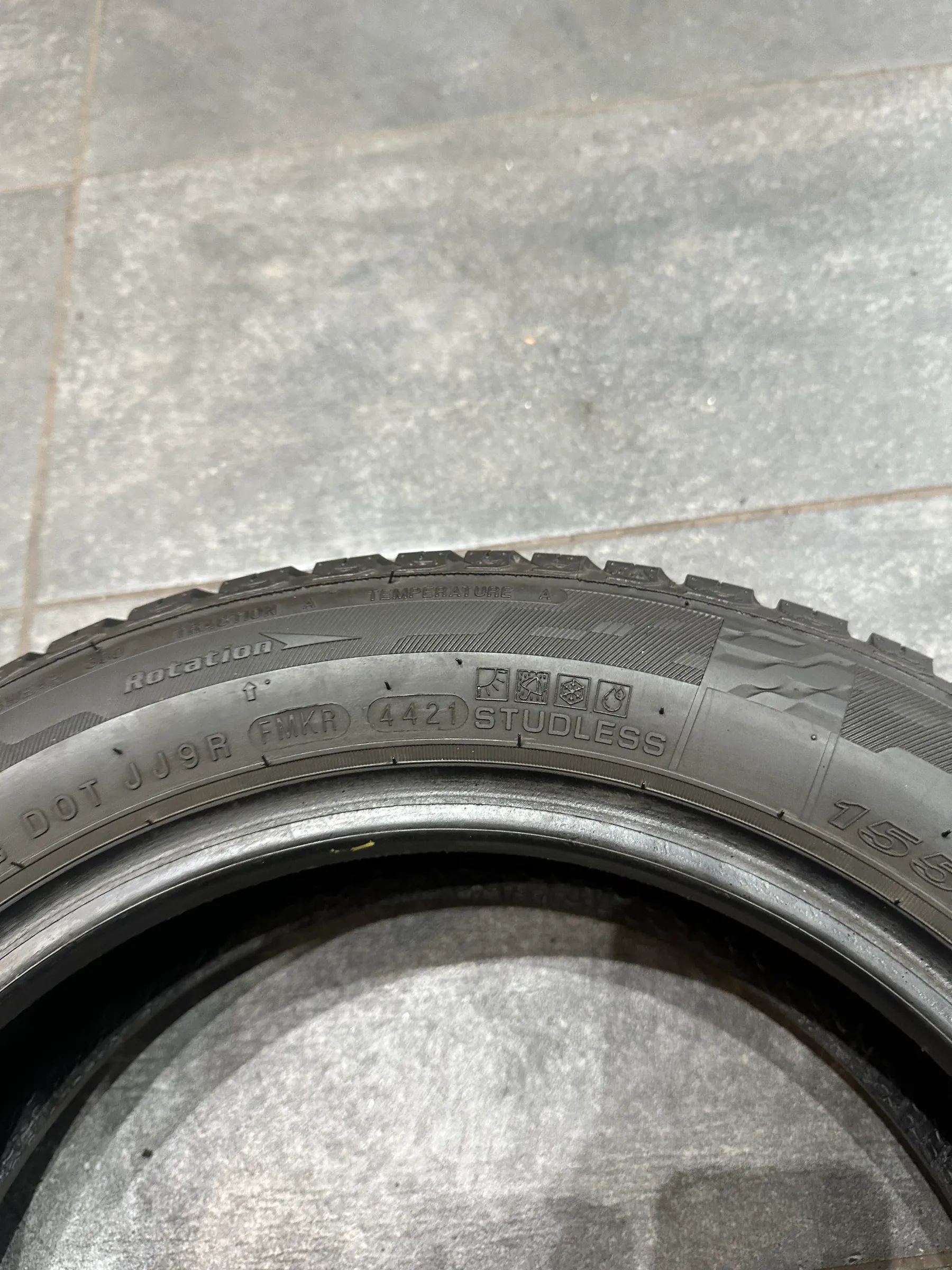 2x Allwetterreifen 155/70 R14 75T Nexen 2021 7,2mm