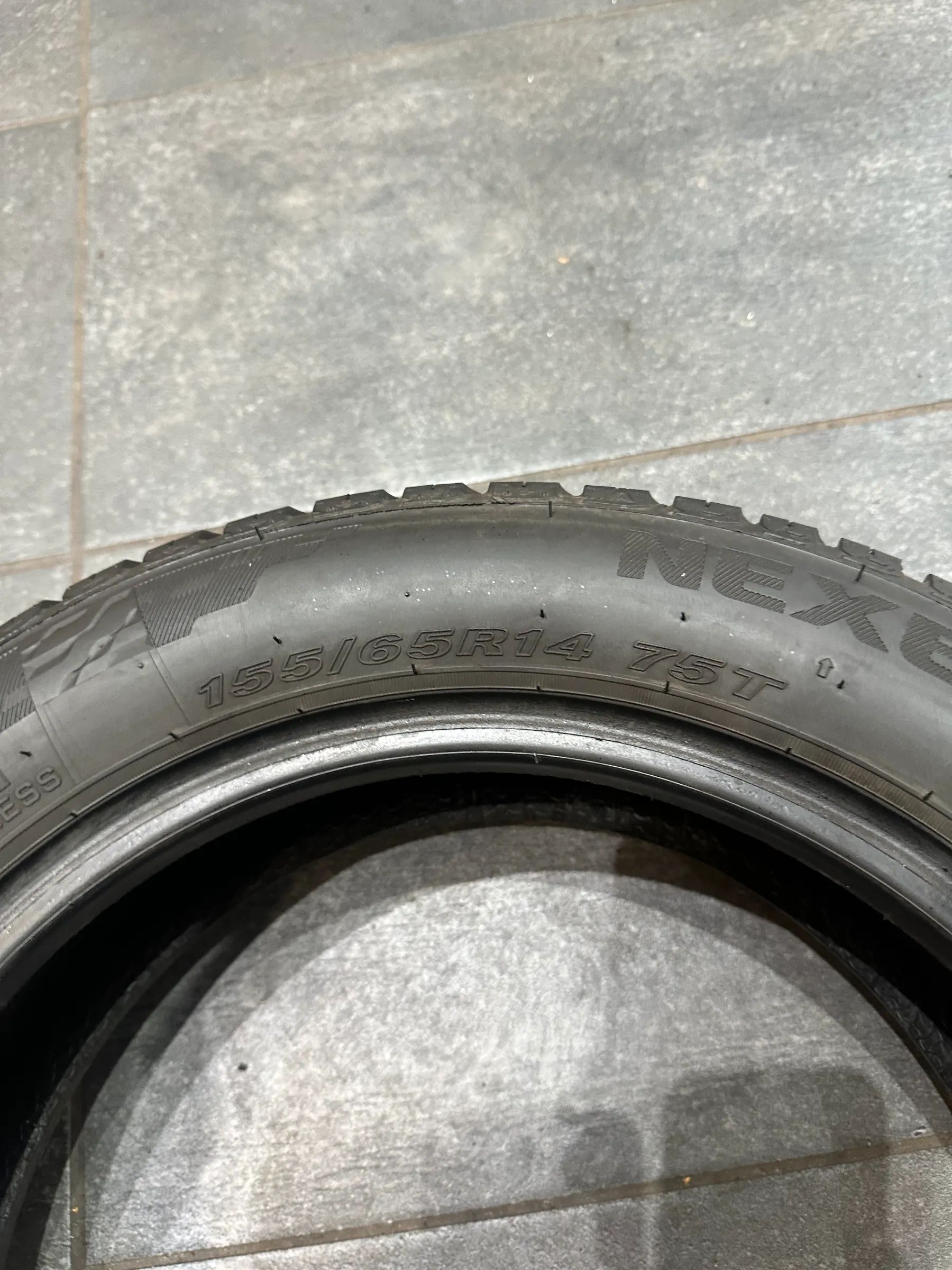 2x Allwetterreifen 155/70 R14 75T Nexen 2021 7,2mm