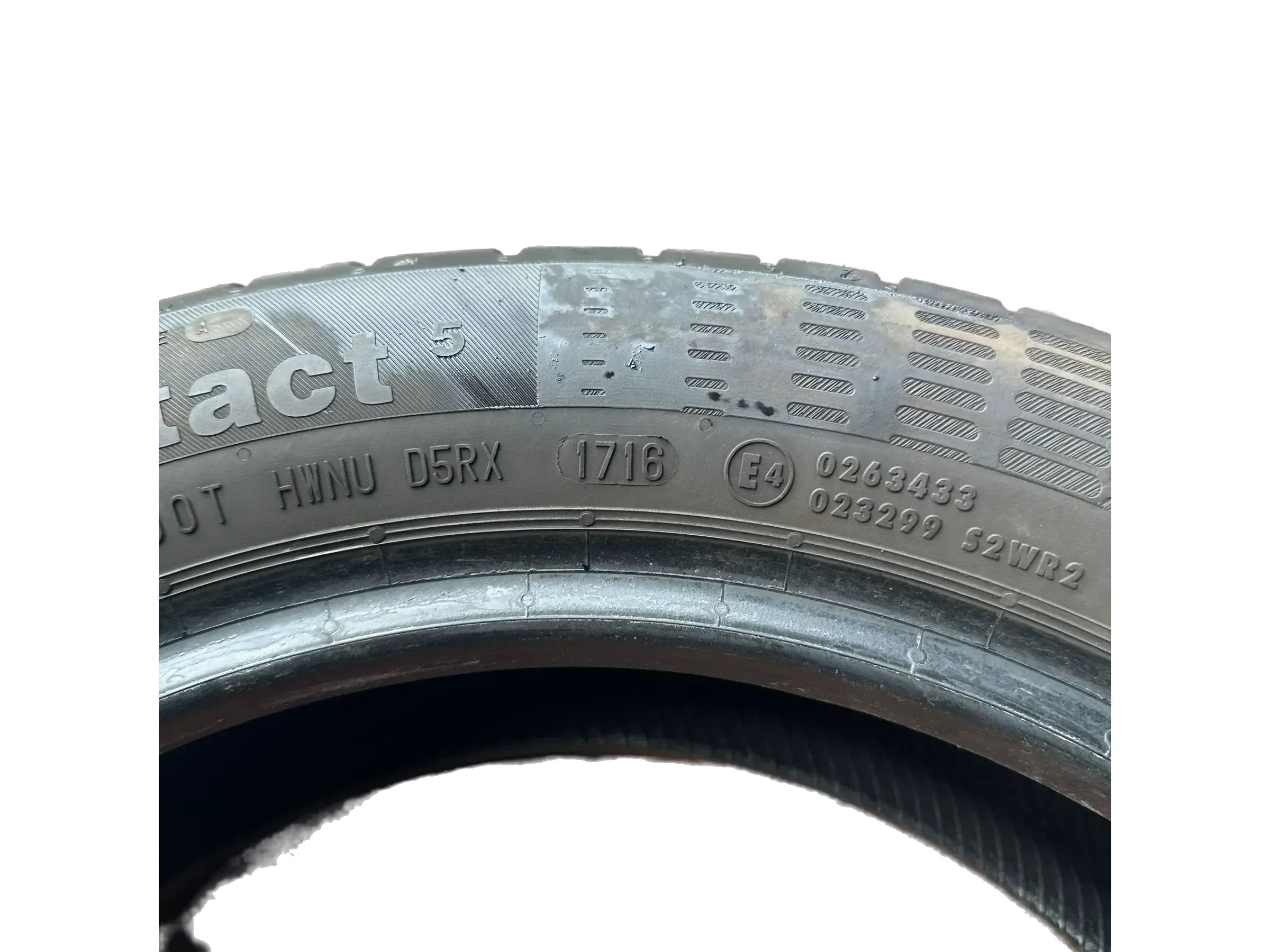 4x Sommerreifen 165/60 R15 77H Continental 2016 6mm