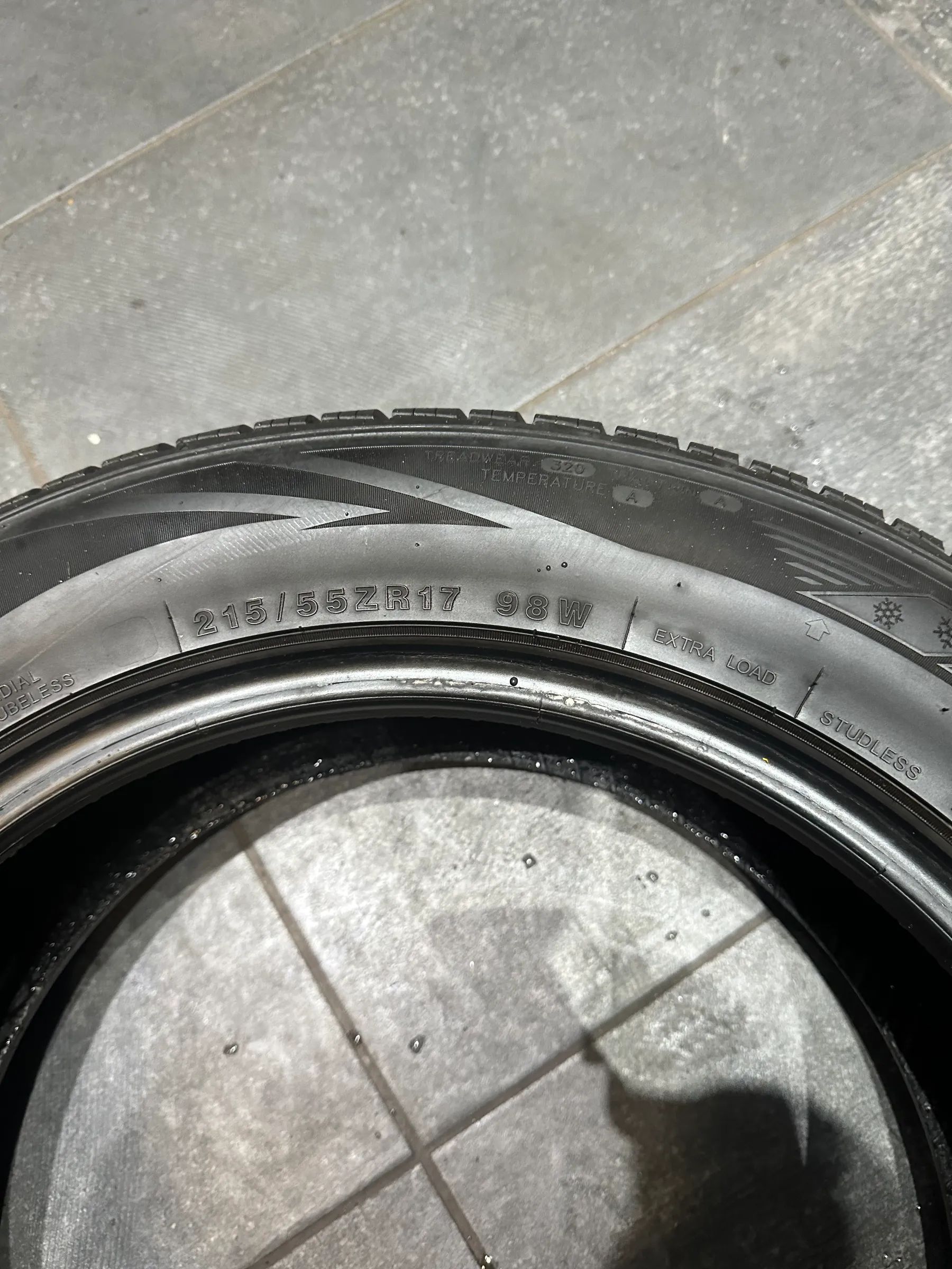 2x Allwetterreifen 215/55 R17 98W Tracmah 2019 7mm