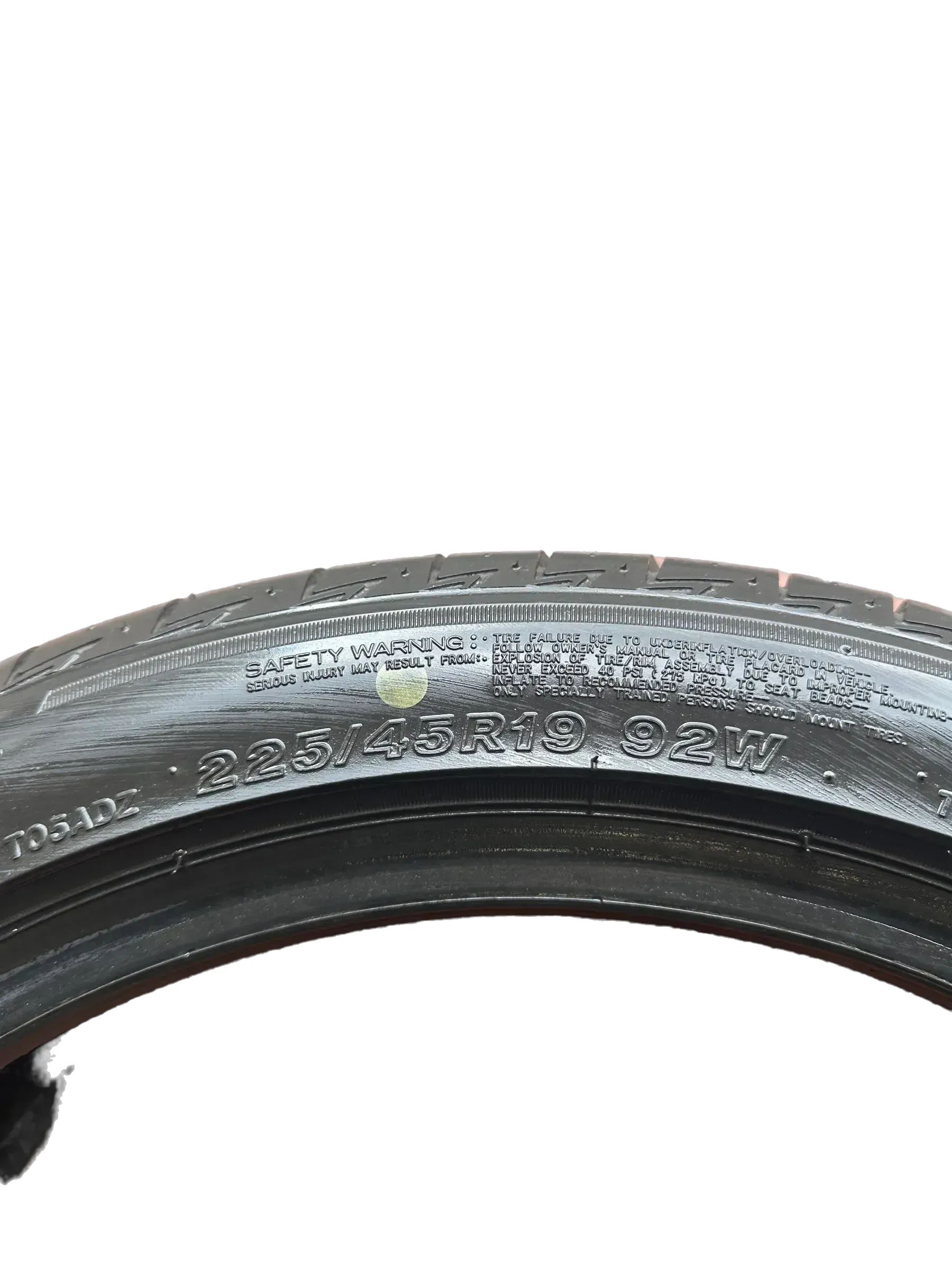 2x Sommerreifen 225/45 R19 92W Continental 2018 5,2mm