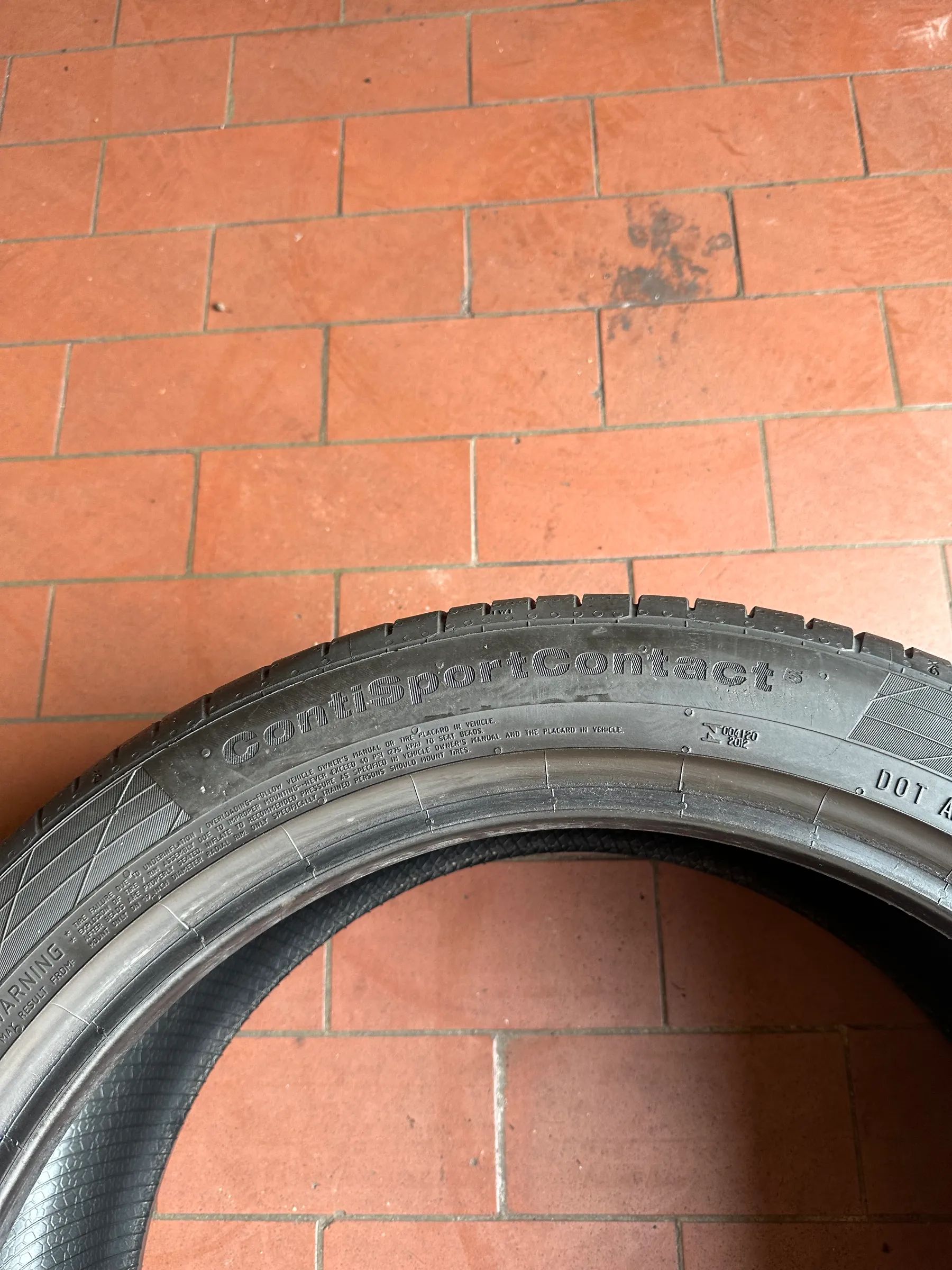 2x Sommerreifen 235/45 R19 99V Continental ContiSportContact 2018 5,8mm
