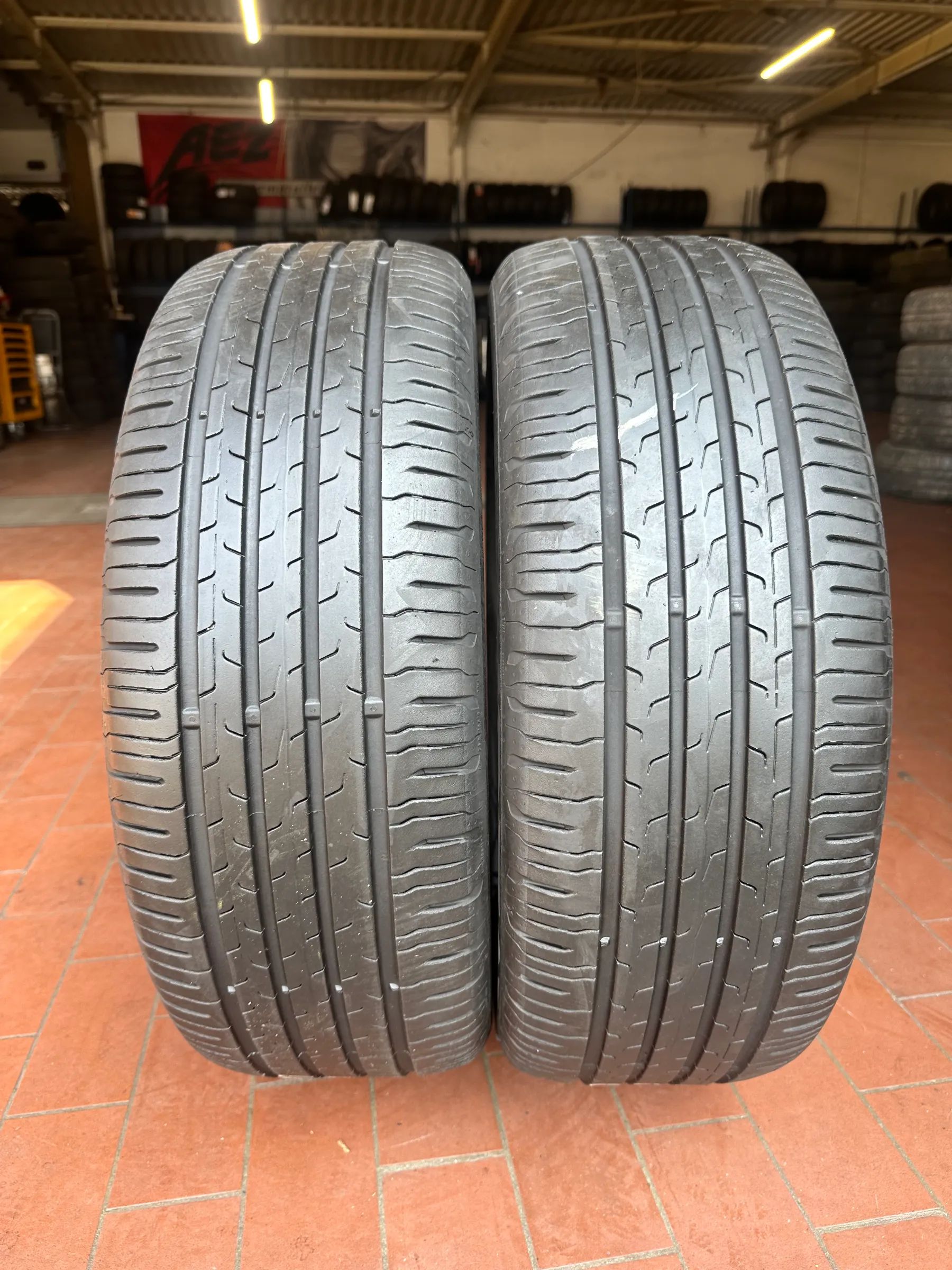 2x Sommerreifen 215/55 R17 94V Continental EcoContact 6 2022 5mm