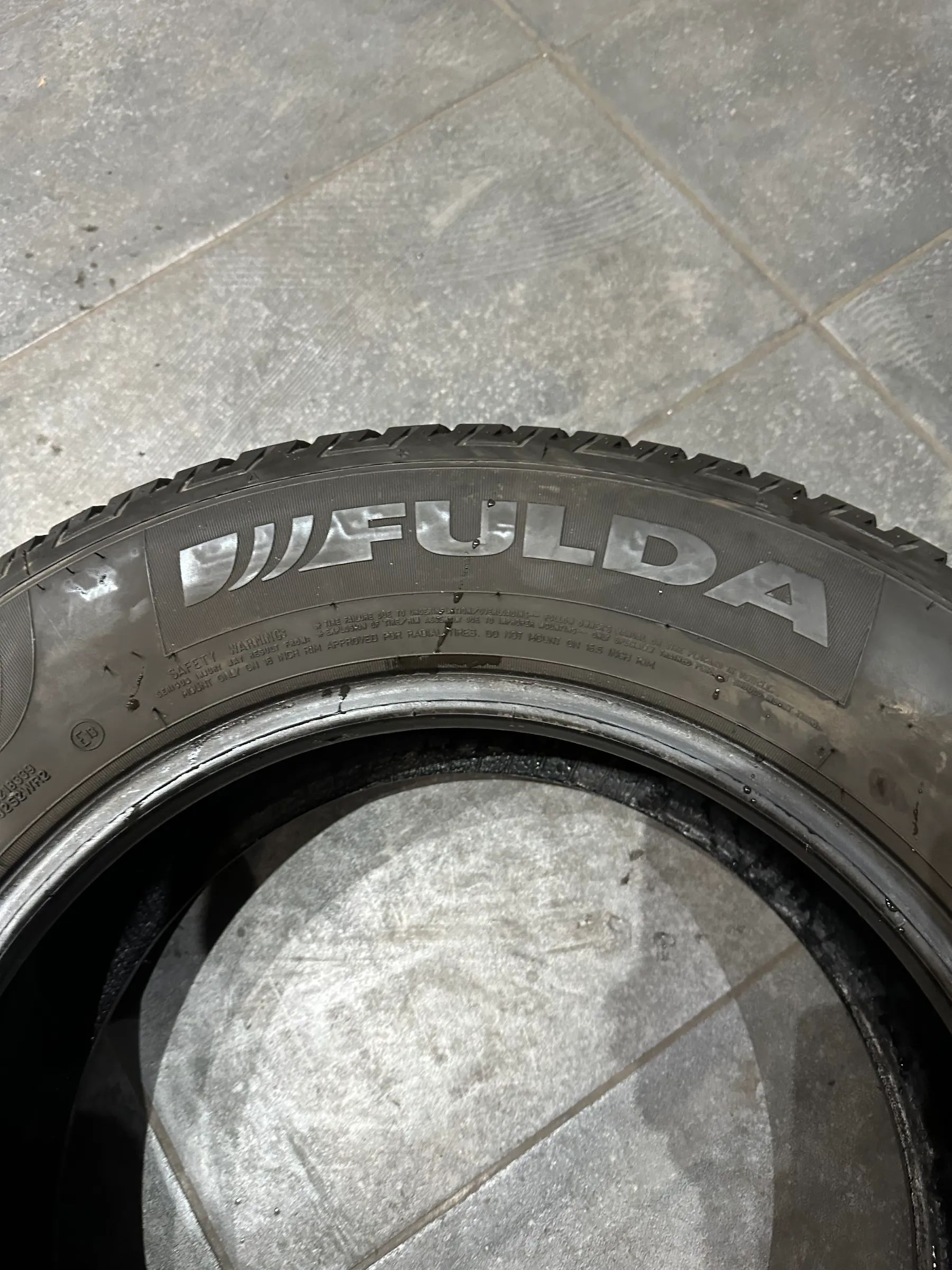 2x Winterreifen 215/65 R16 98H Fulda 2018 7,5mm