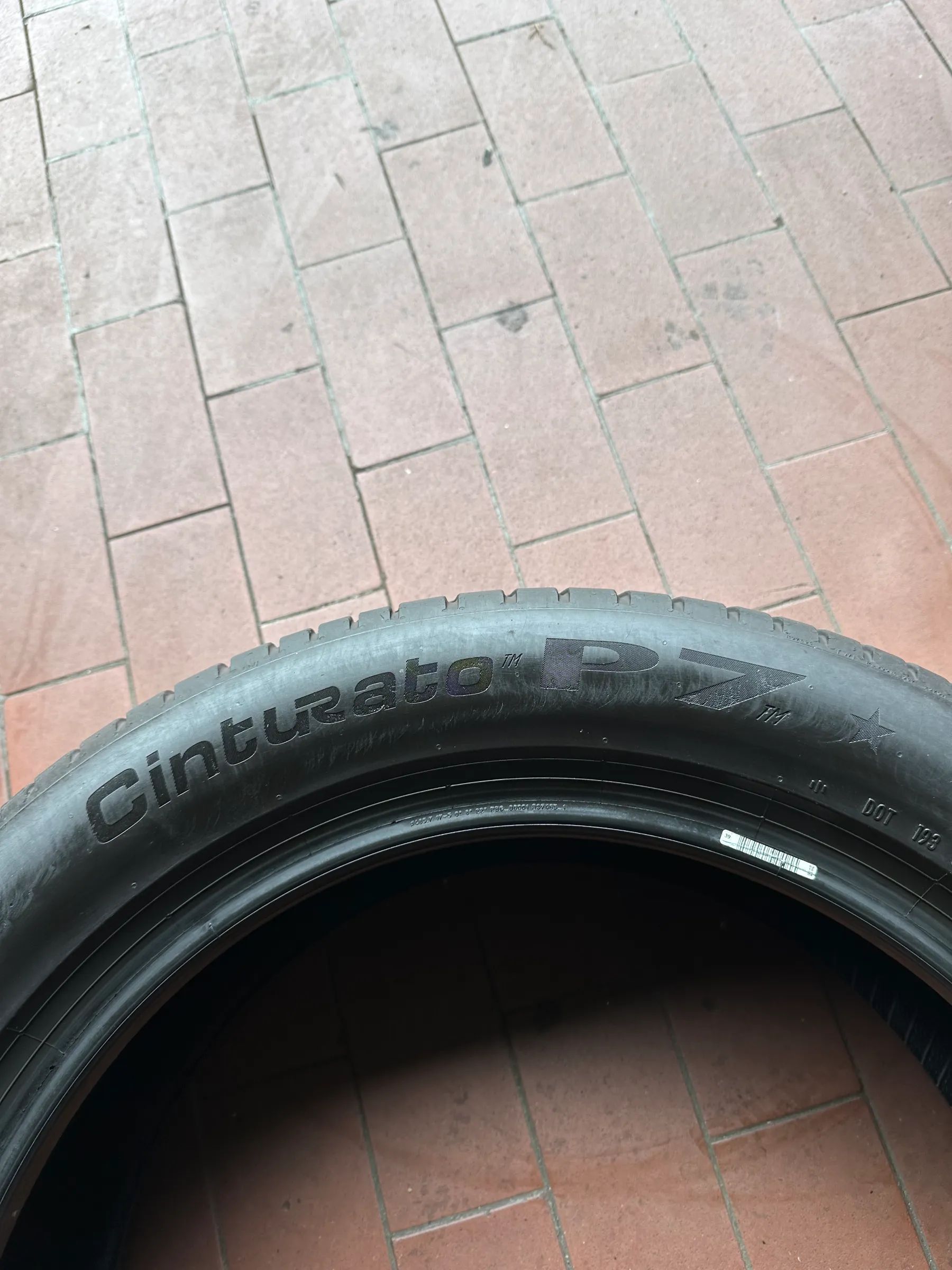 2x Sommerreifen 245/50 R19 105W Pirelli Cinturato P7 2018 6mm