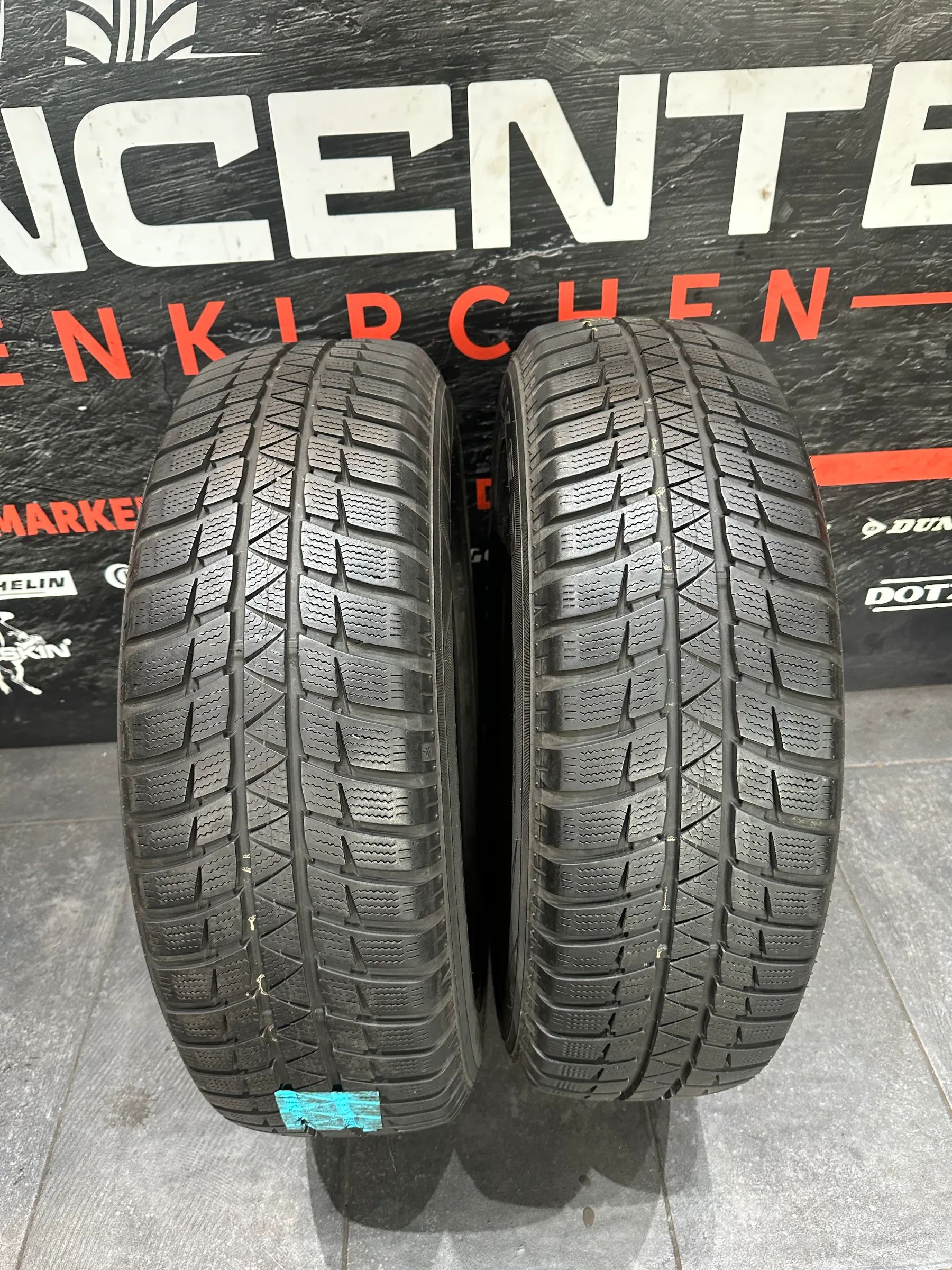 2x Winterreifen 215/70 R16 100T Falken 2015 6,8mm