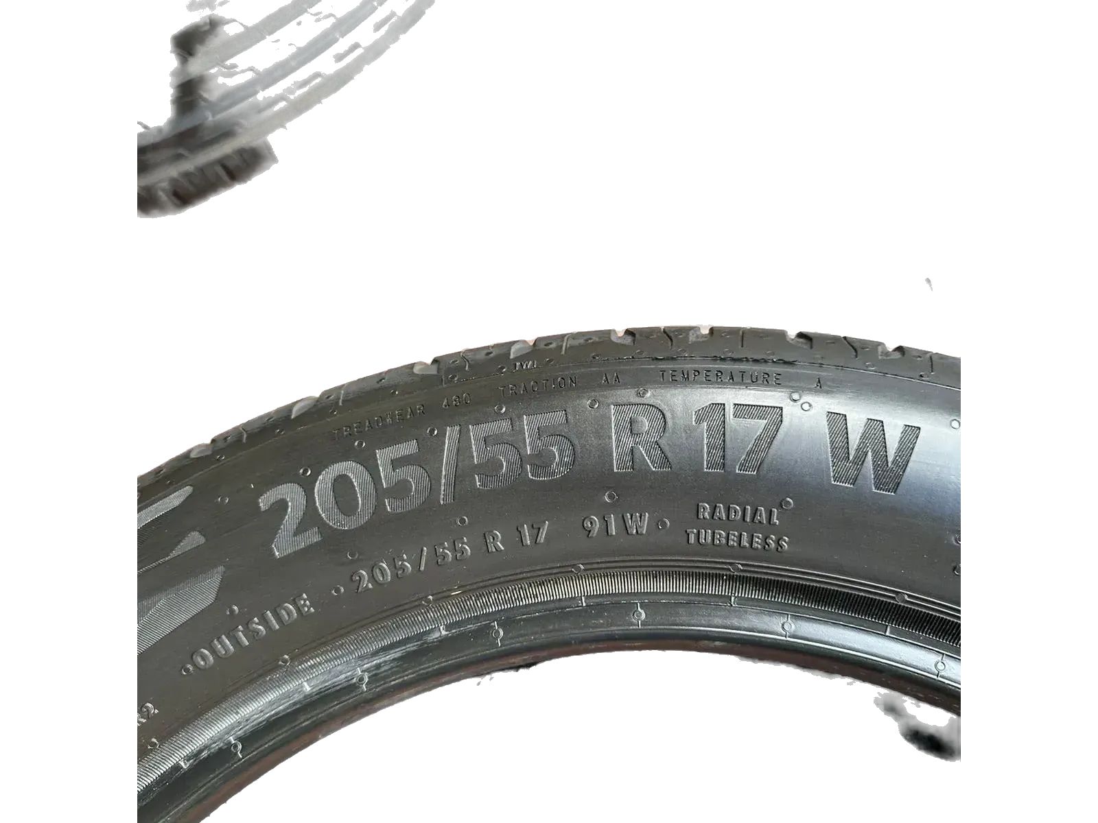 Continental Sommerreifen 2x 205/55 R17 91W 2020 6mm