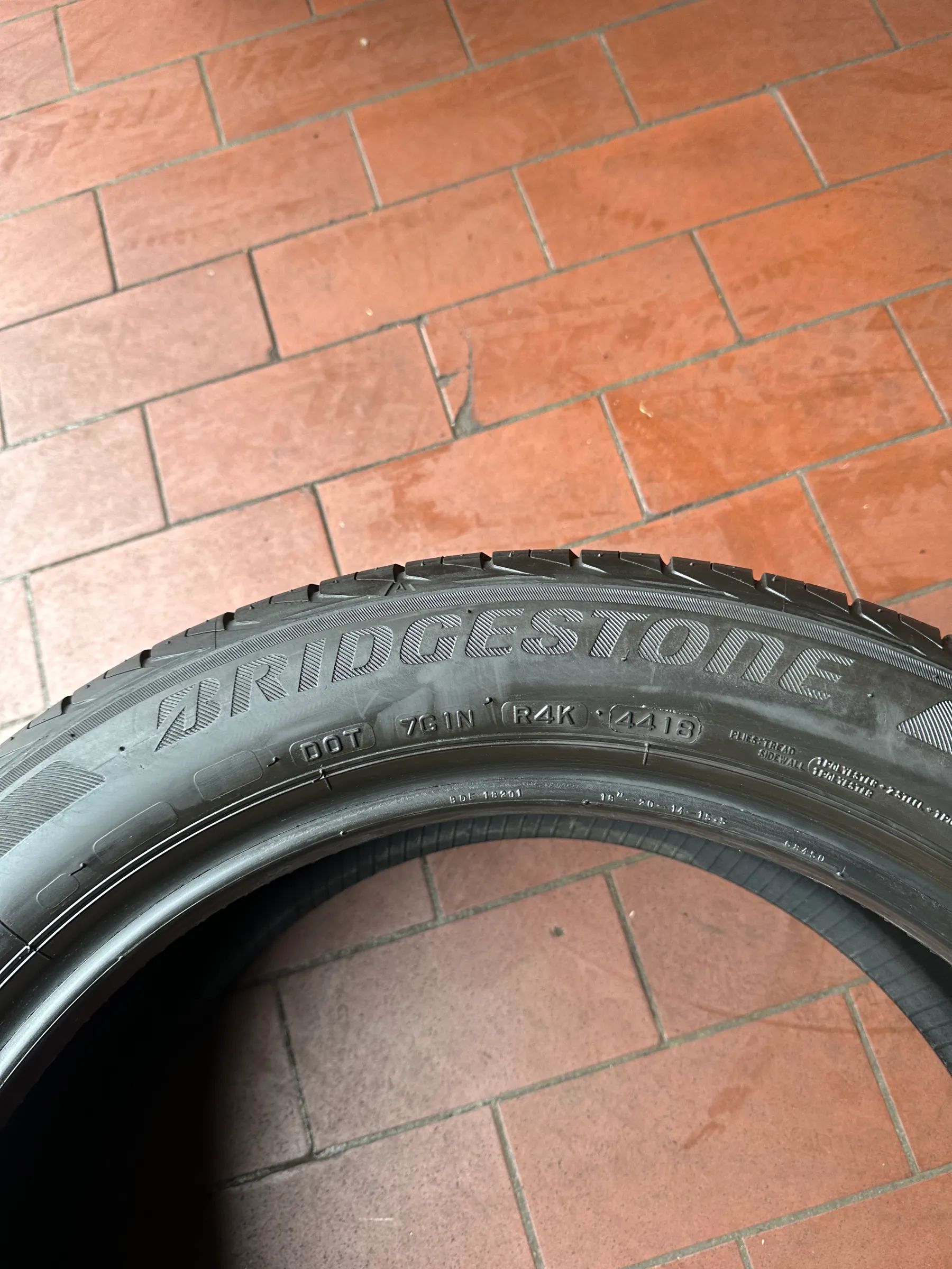 2x Sommerreifen 225/50 R18 99W Bridgestone Turanza T001 2019 6mm