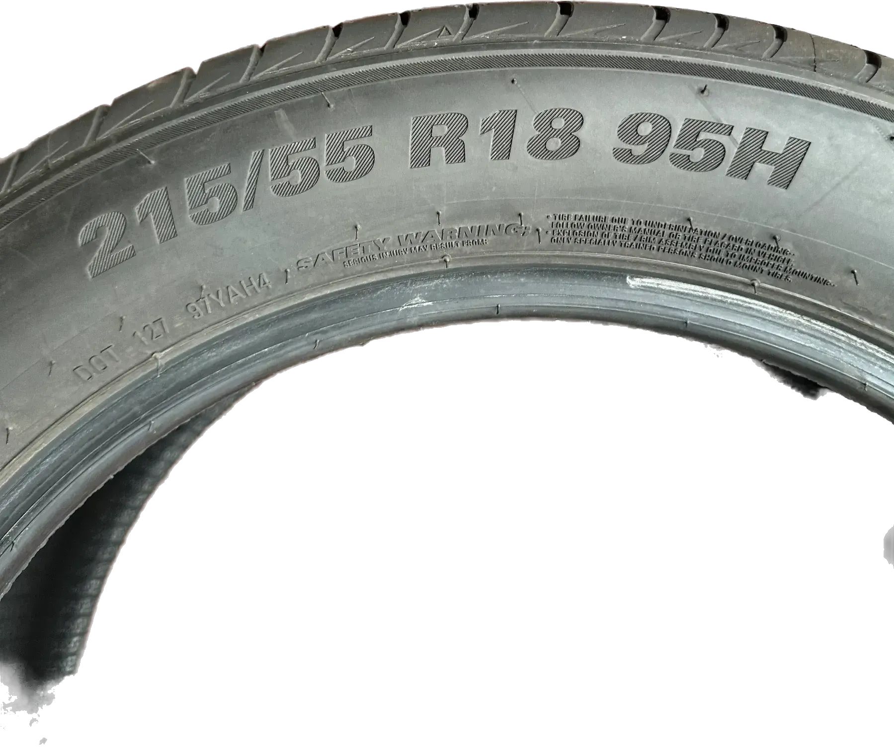 4x Sommerreifen 215/55 R18 95H Kumho 2023 6mm