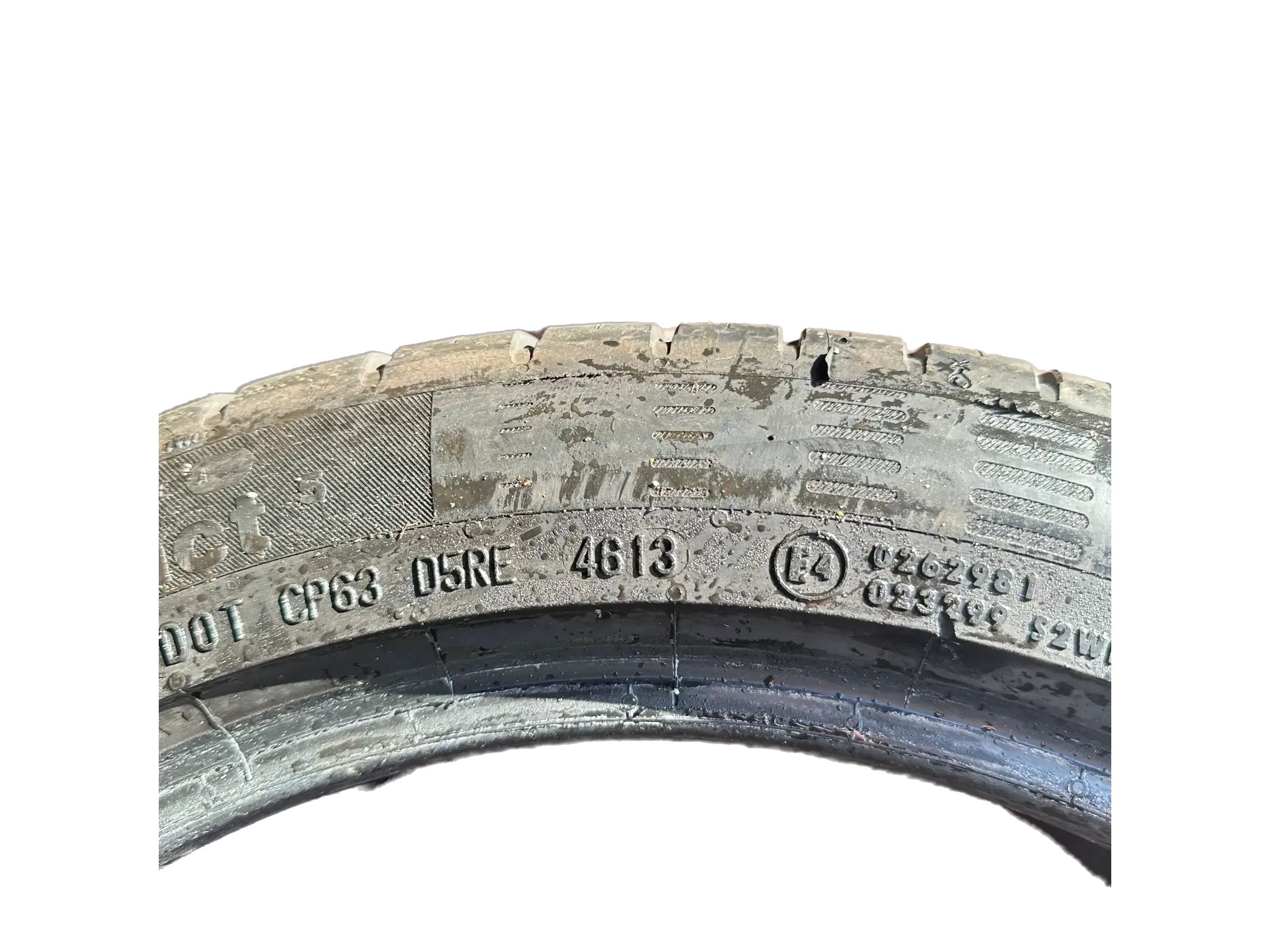 4x Sommerreifen 215/45 R17 87V Continental 2013 6mm