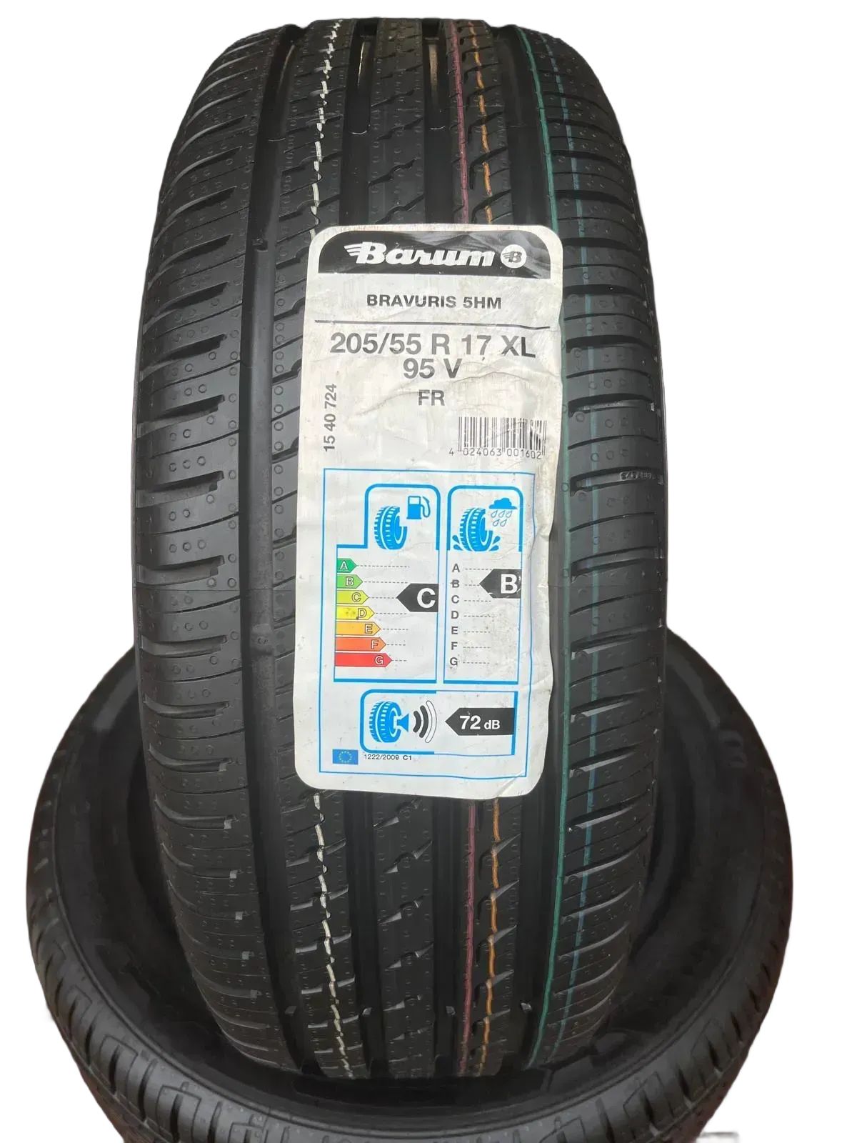 2x Sommerreifen NEU 205/55 R17 95V Barum 2018