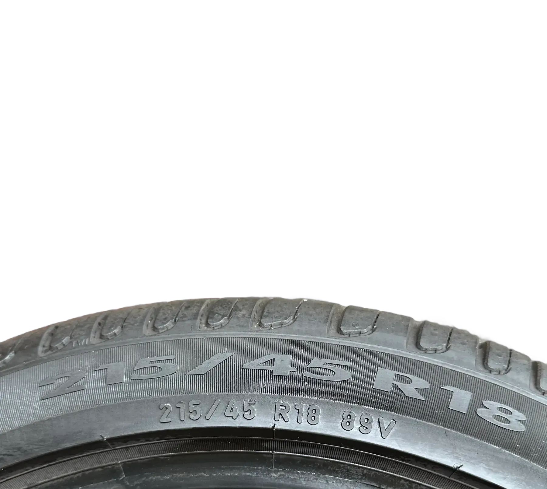 2x Sommerreifen 215/45 R18 89V Pirelli 2019 6,7 mm