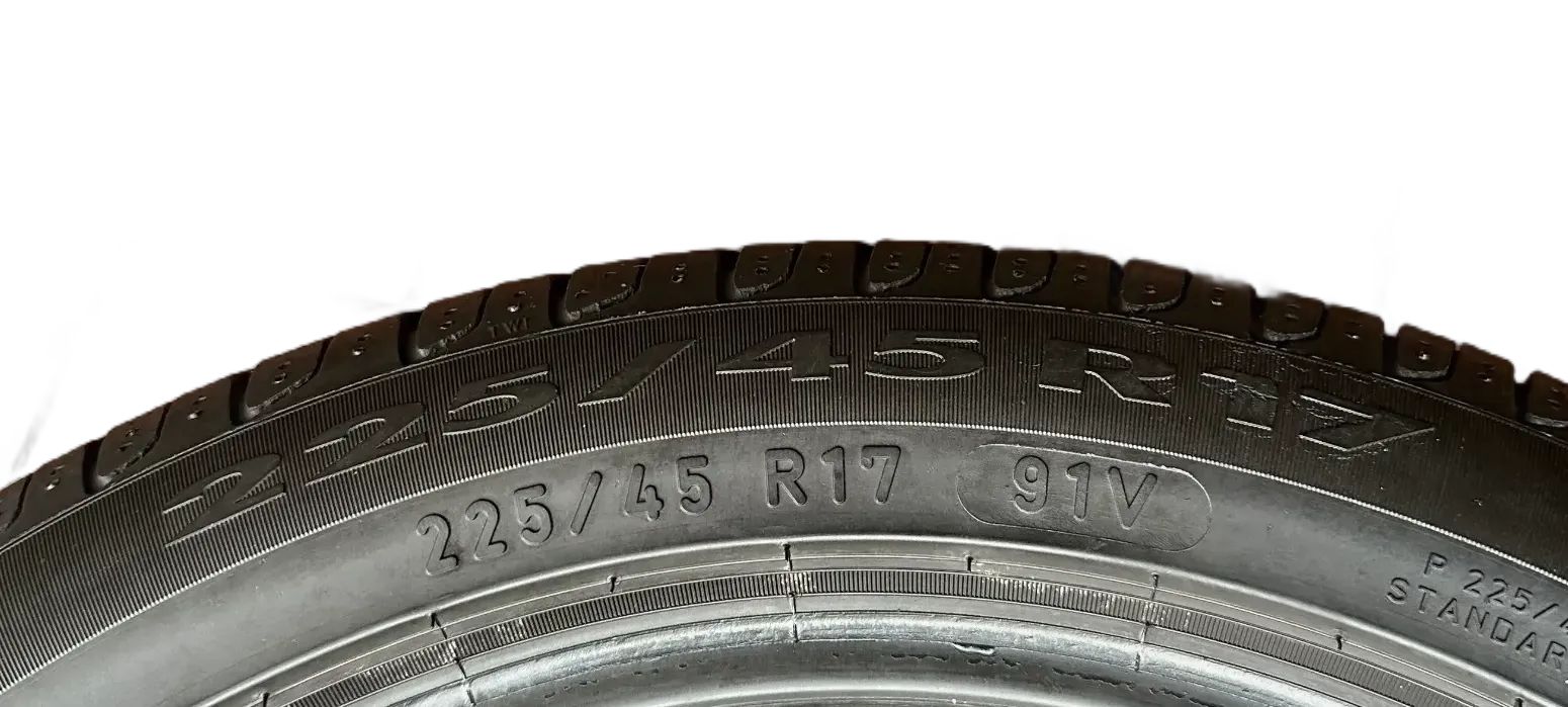 2x Sommerreifen 225/45 R17 91V Pirelli 2016 6,2mm