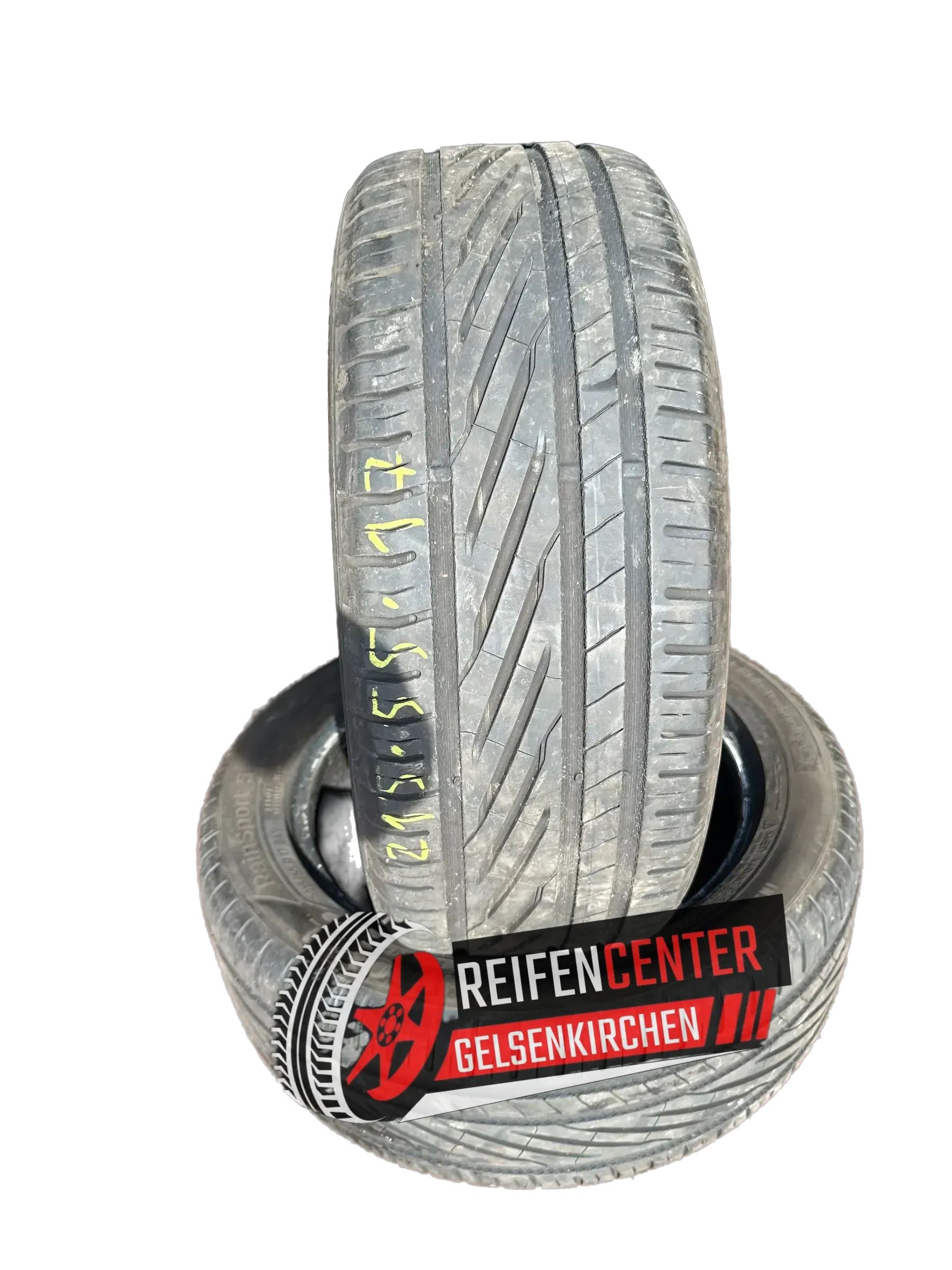 2x Sommerreifen 215/55 R17 94Y Uniroyal 2020 5mm