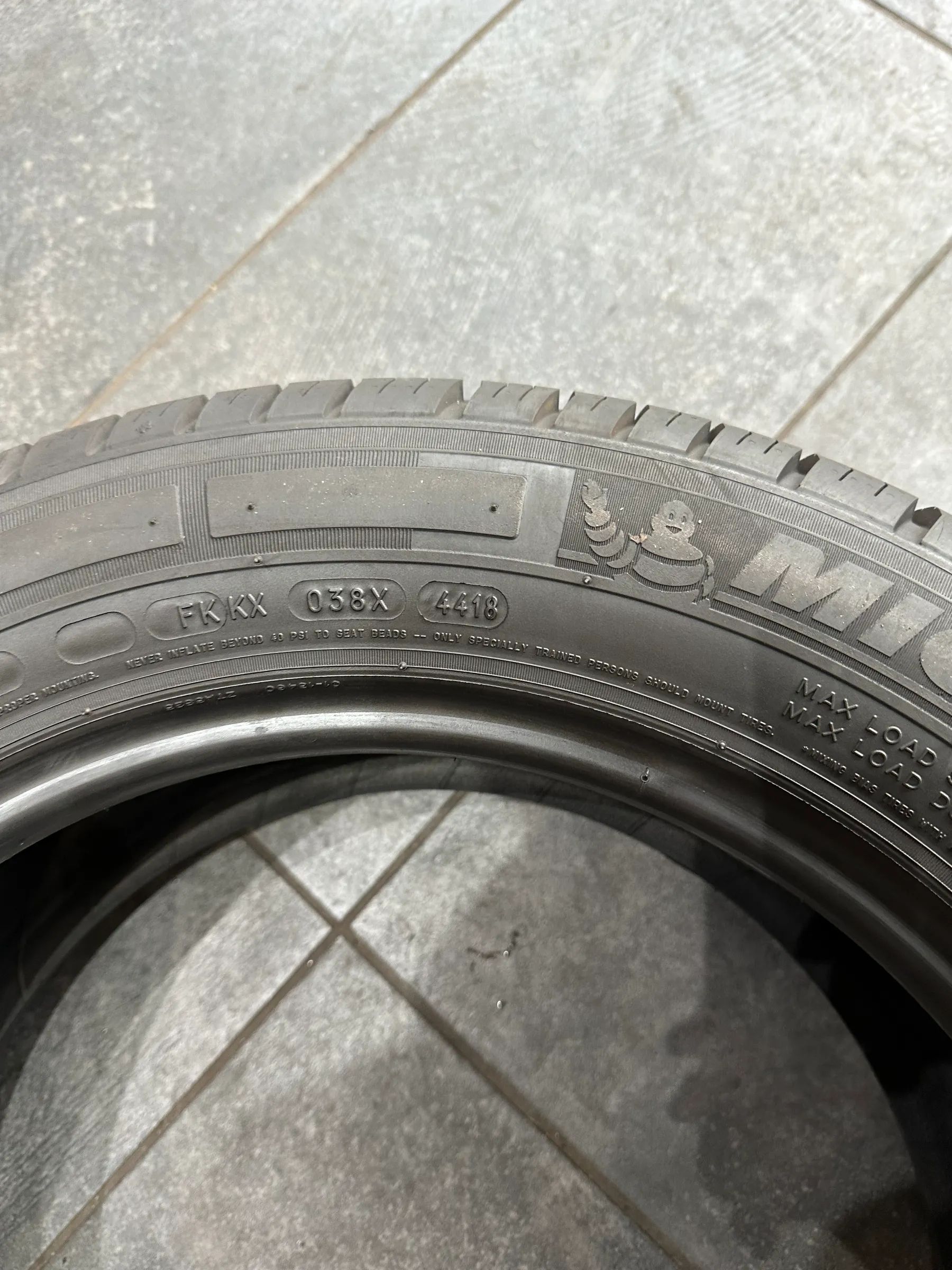 4x Sommerreifen 215/60 R17C 104/102H Michelin 2018 9mm