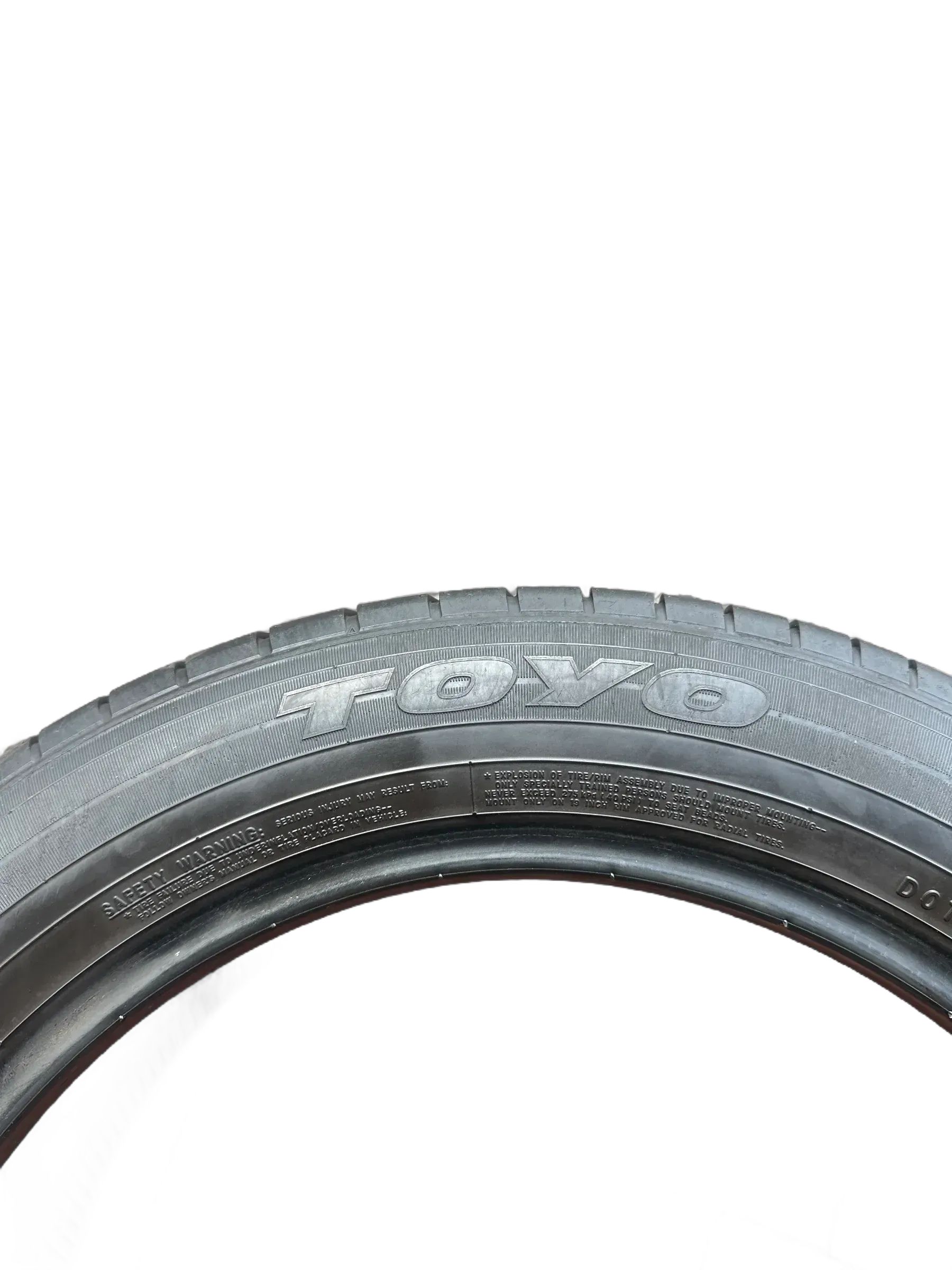 2x Sommerreifen 225/55 R19 99V Toyo 2018 7,2mm